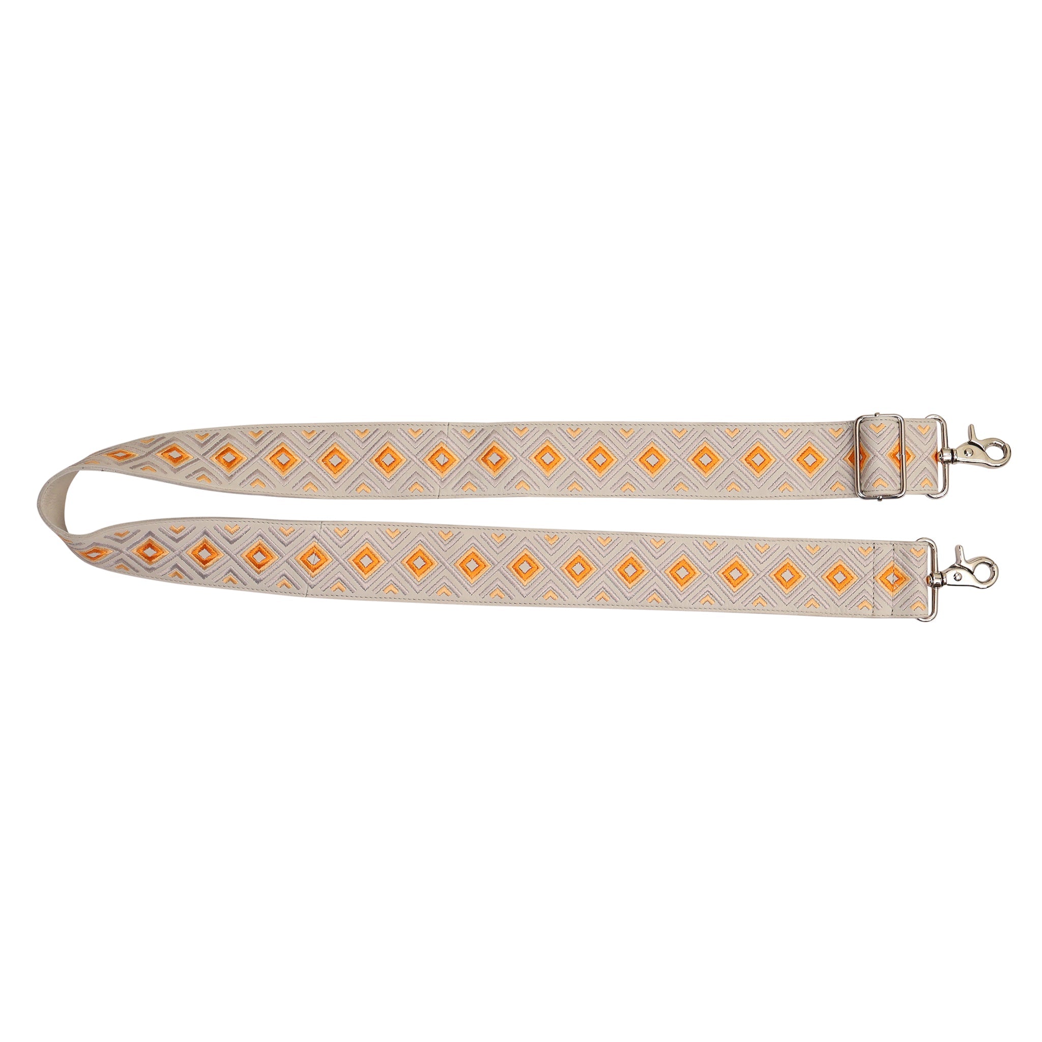 Creamsicle Leather Shoulder Strap