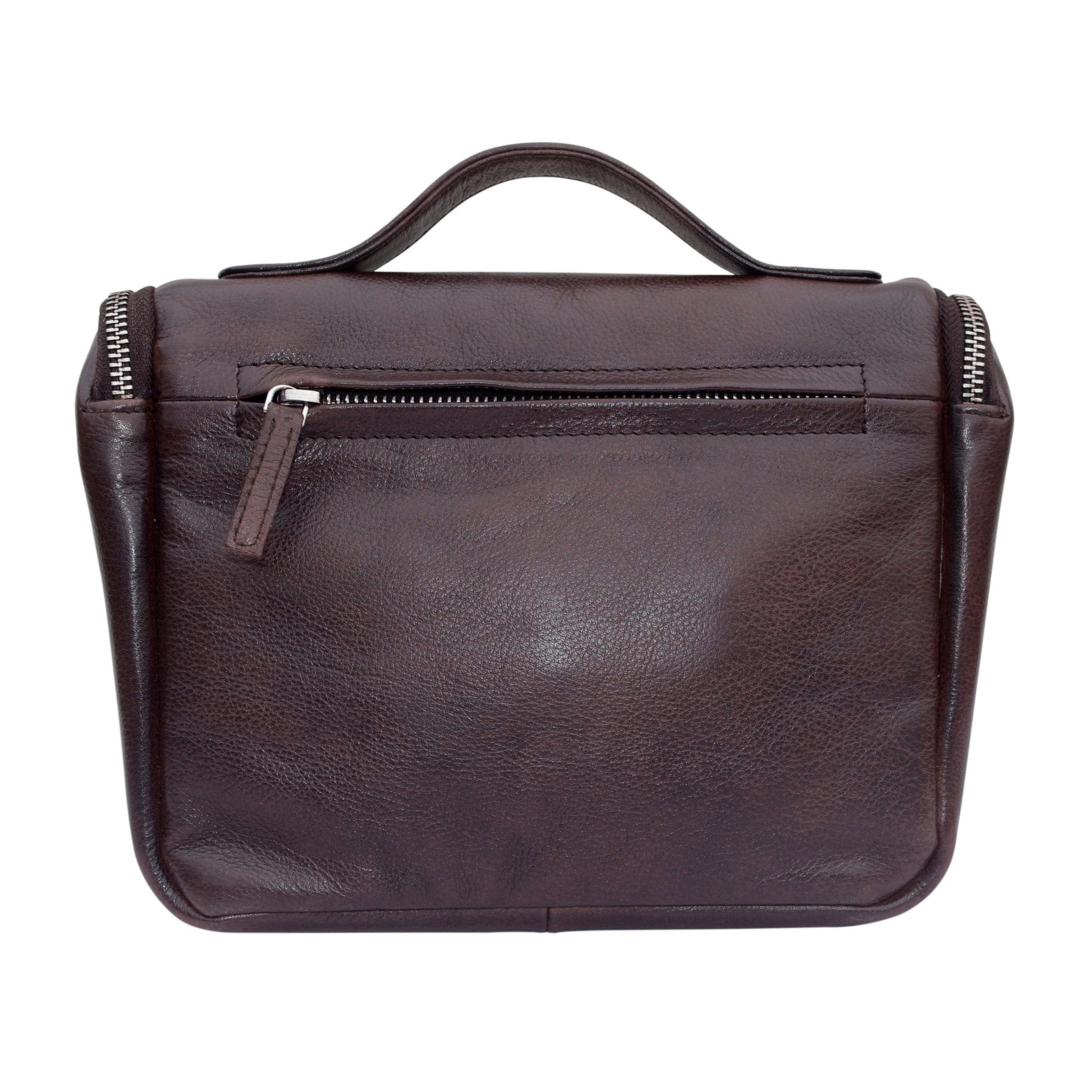 Hanging Leather Travel Kit