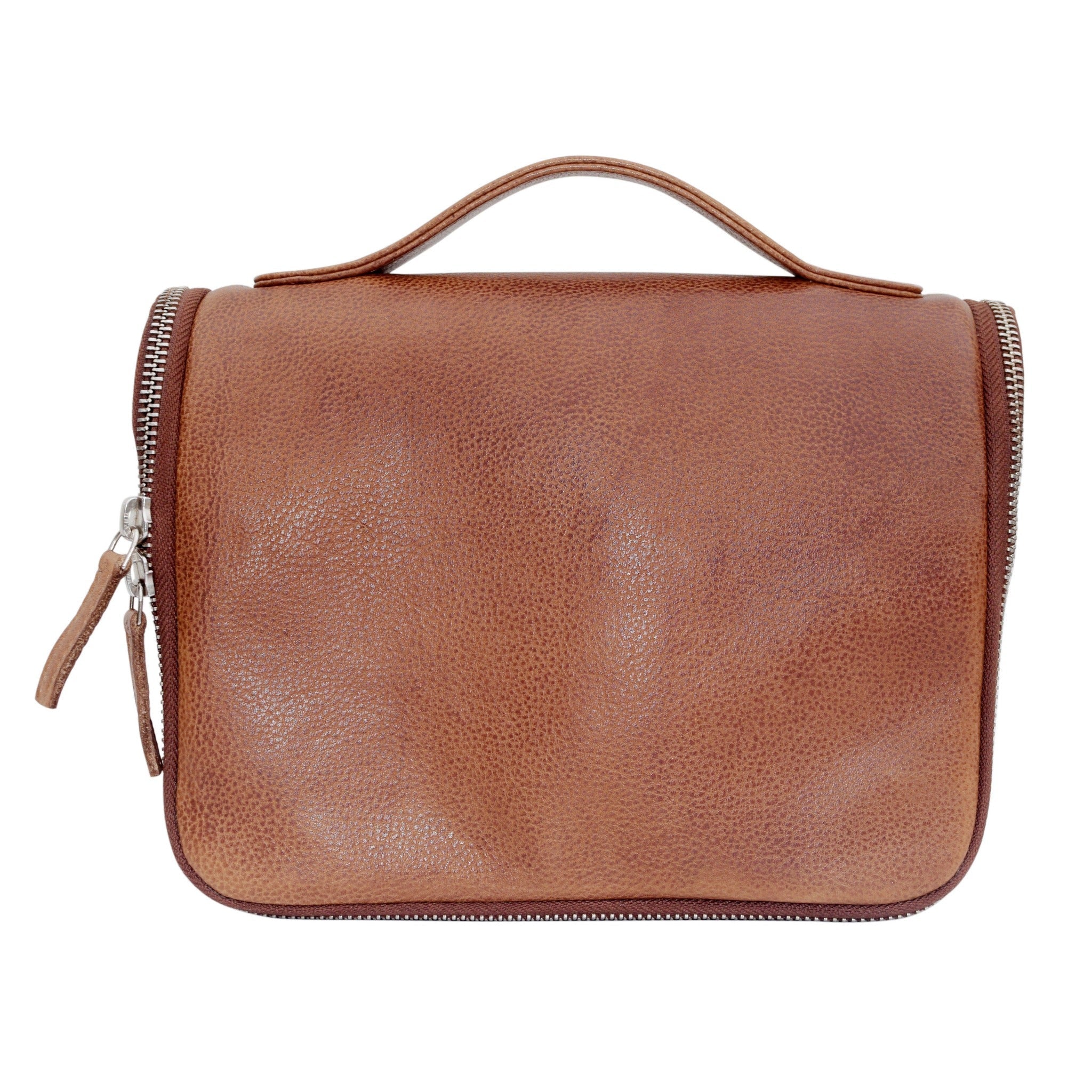 Hanging Leather Travel Kit