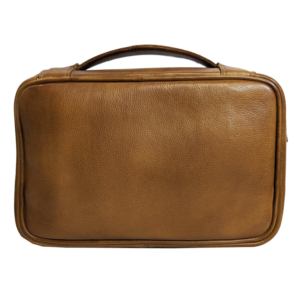 Deluxe Tech Leather Travel Kit