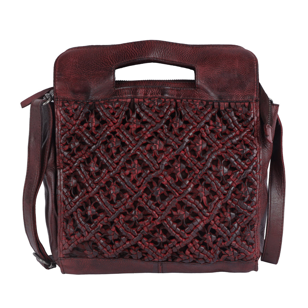 Deja Leather Crossbody