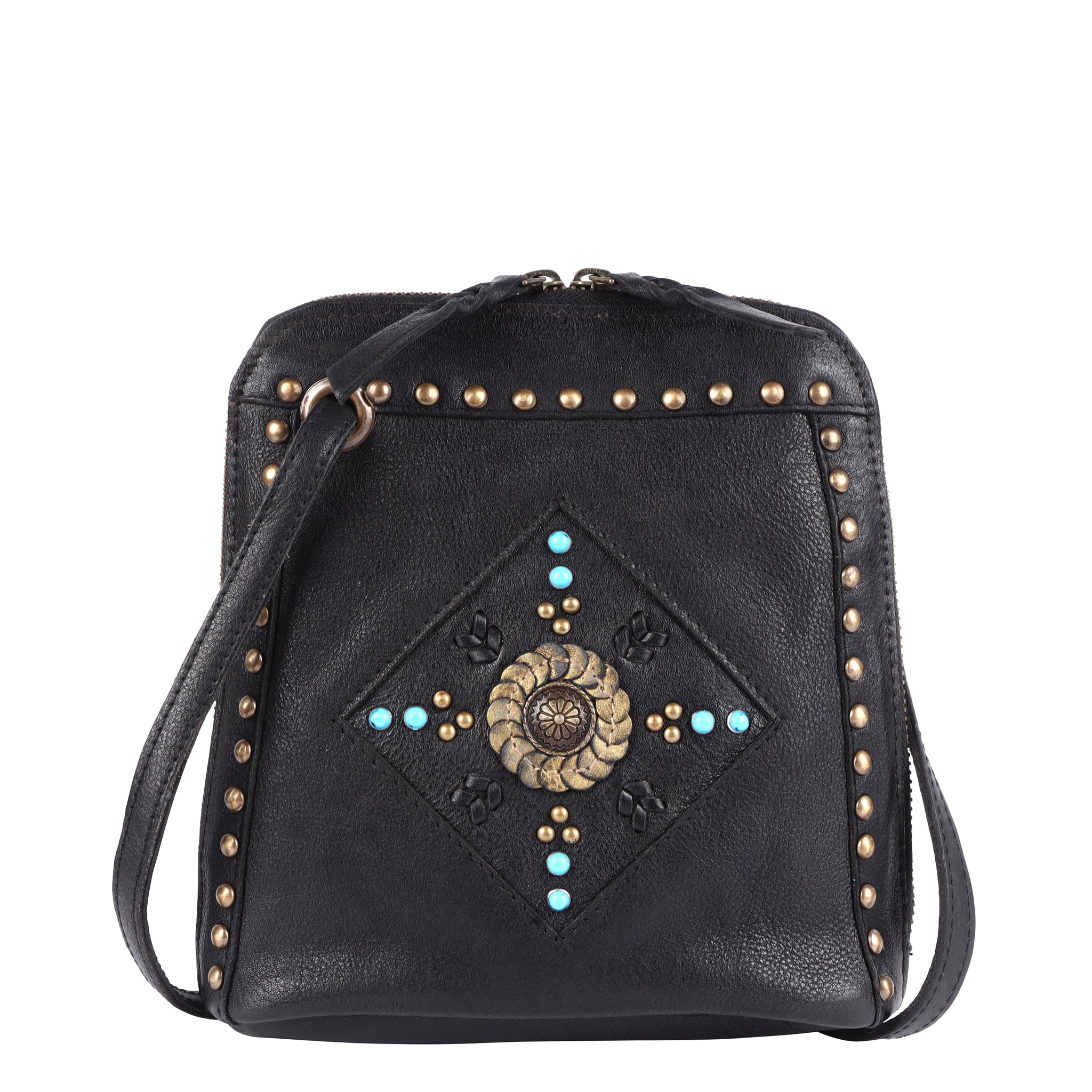 Levi Leather Crossbody