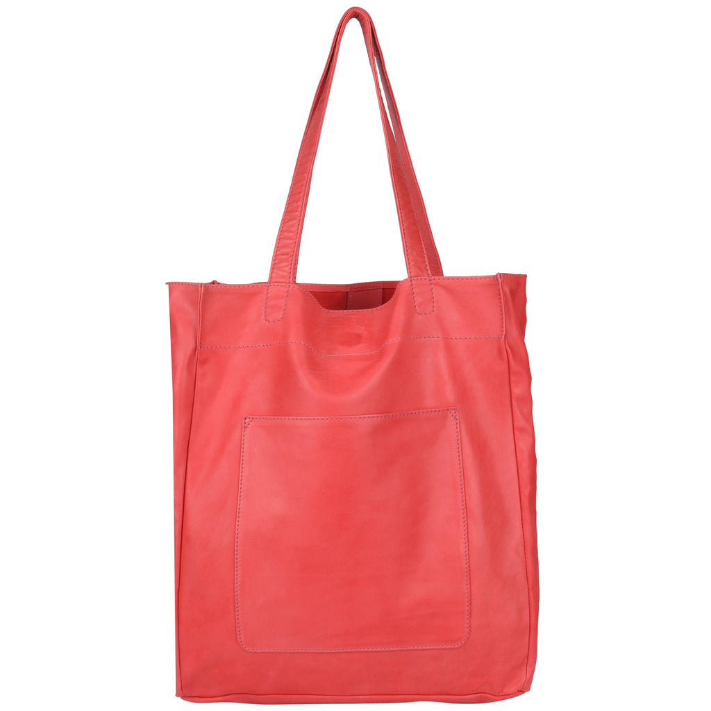 Margie Leather Tote/Shoulder Bag