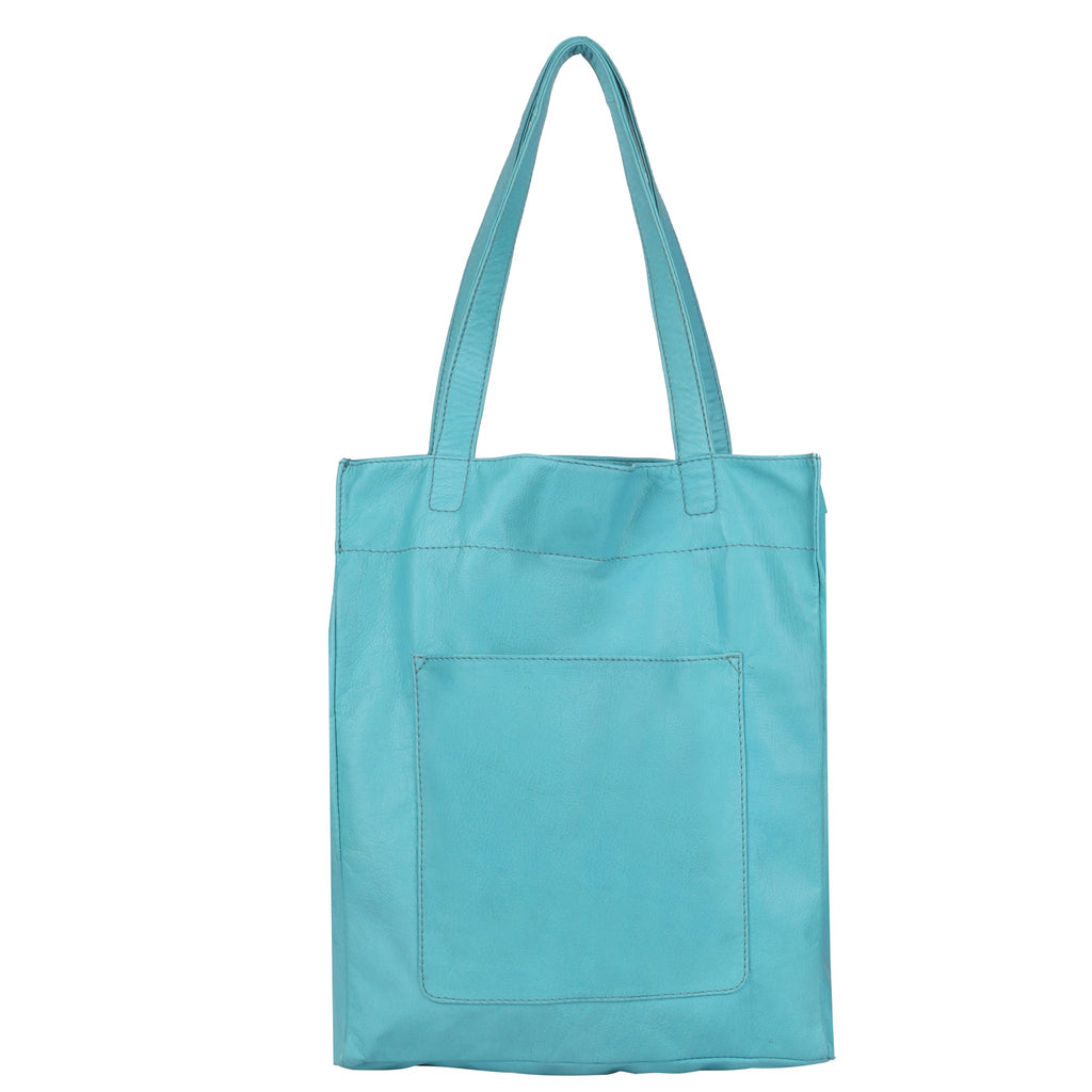 Margie Leather Tote/Shoulder Bag