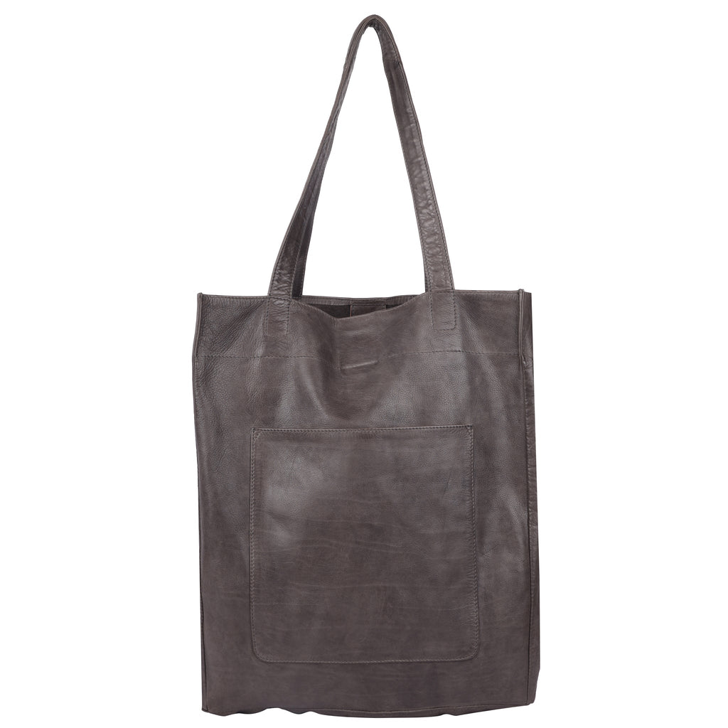 Margie Leather Tote/Shoulder Bag