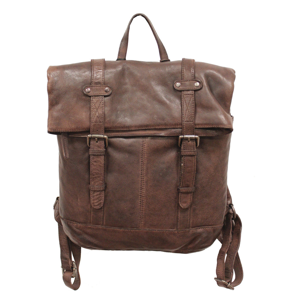 Barcelona Leather Backpack