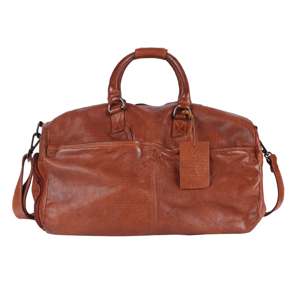 Charleston Leather Duffel Bag