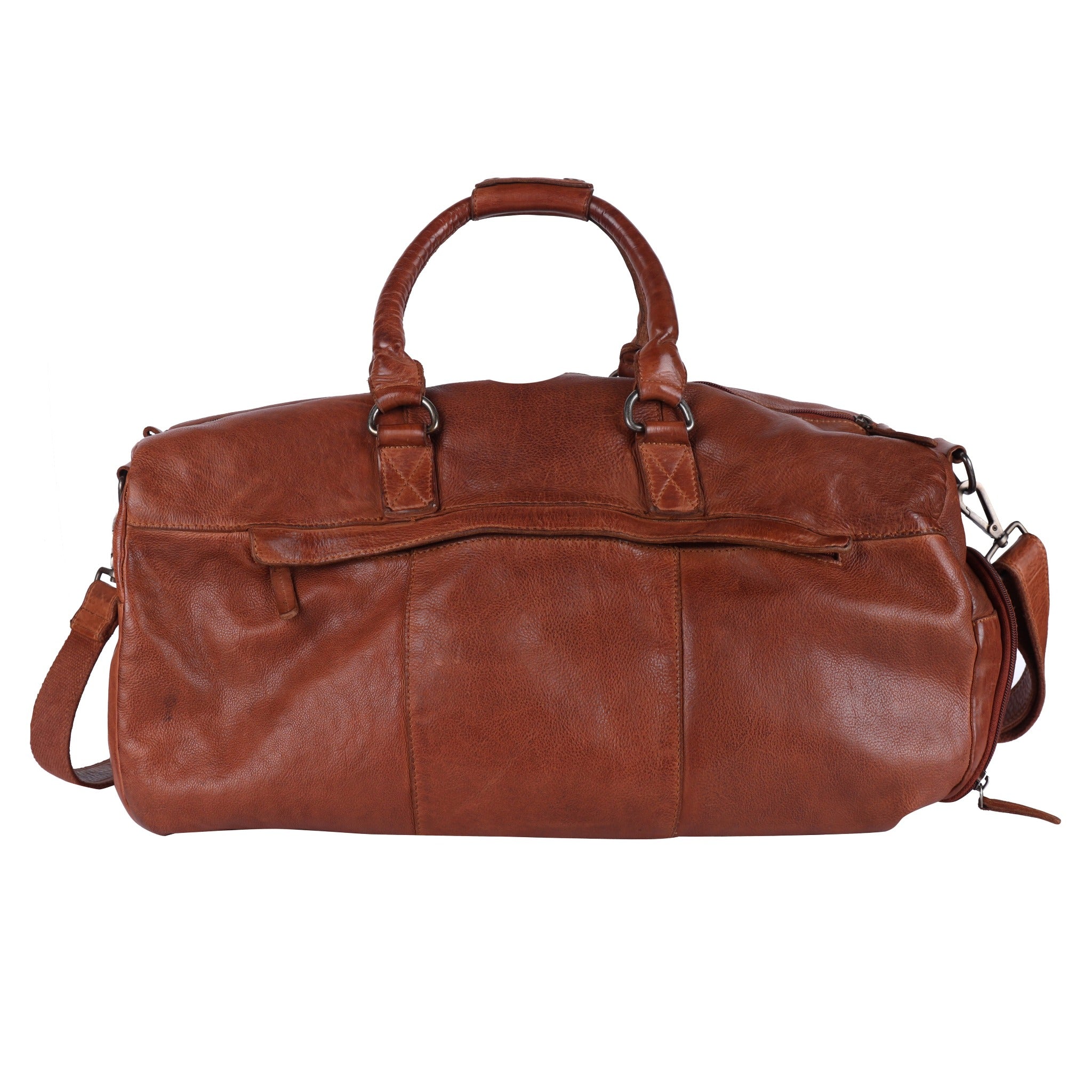Charleston Leather Duffel Bag