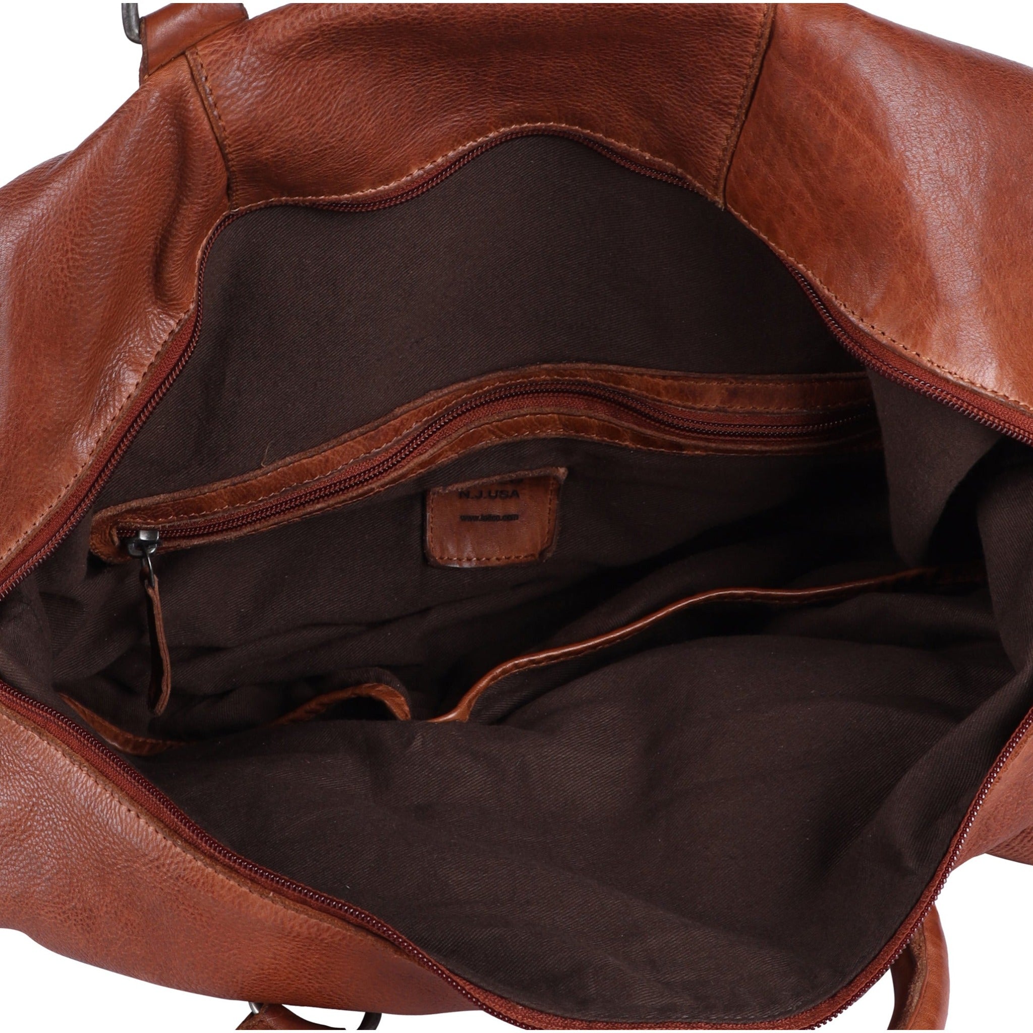 Charleston Leather Duffel Bag