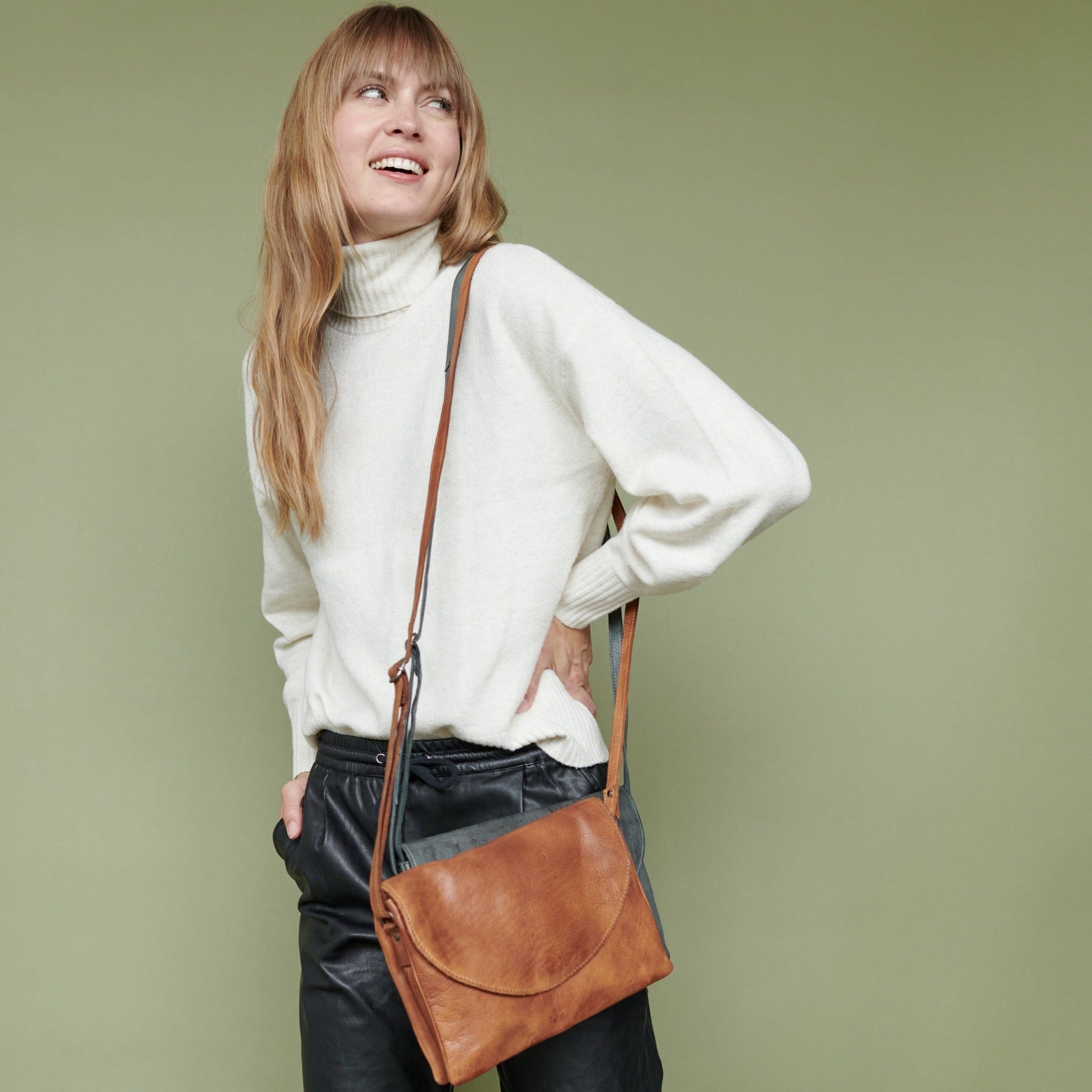 Marcus Leather Crossbody