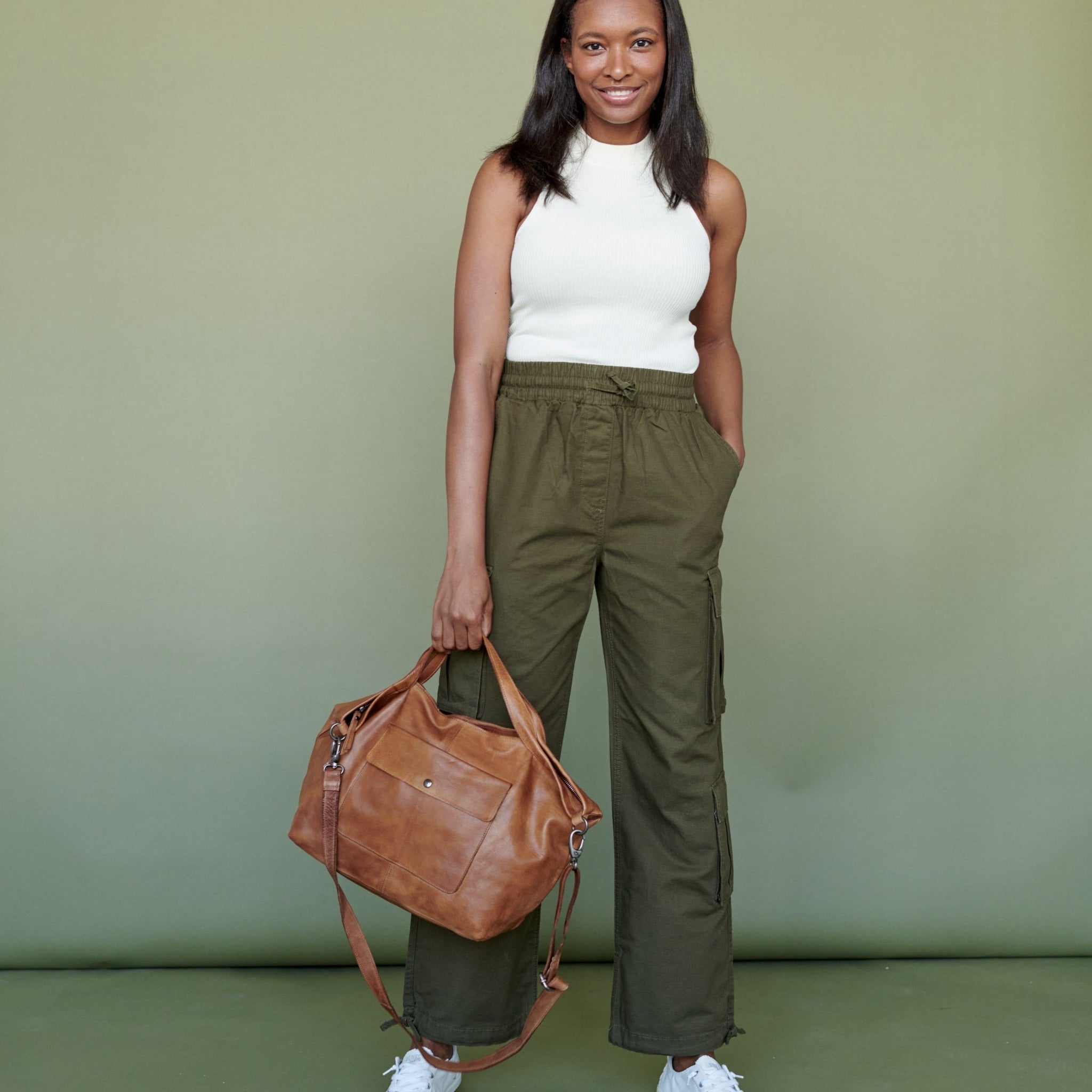 Colin Leather Tote/Crossbody