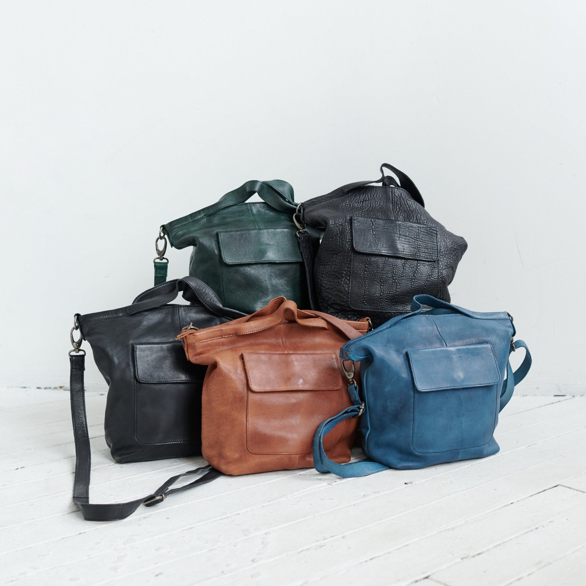 Bianca Leather Tote Bag/Crossbody Bag