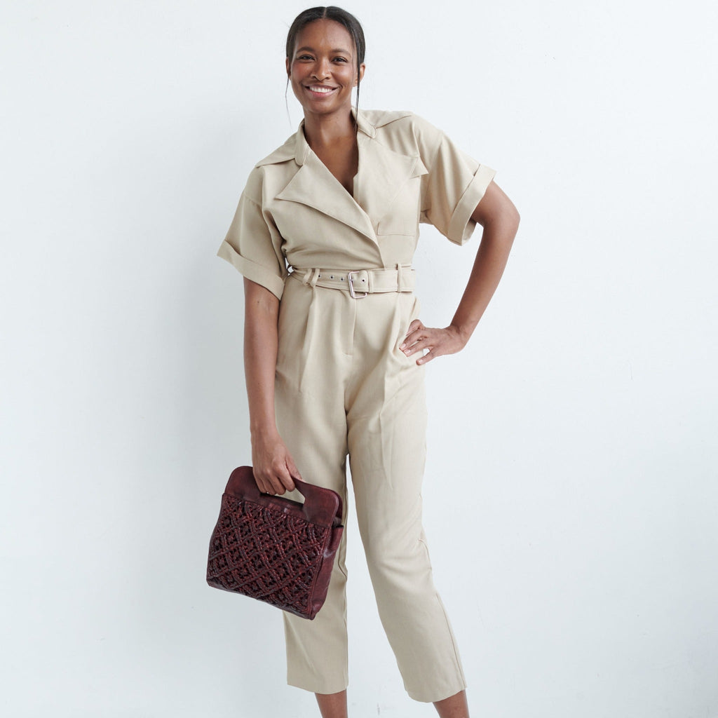 Deja Leather Crossbody