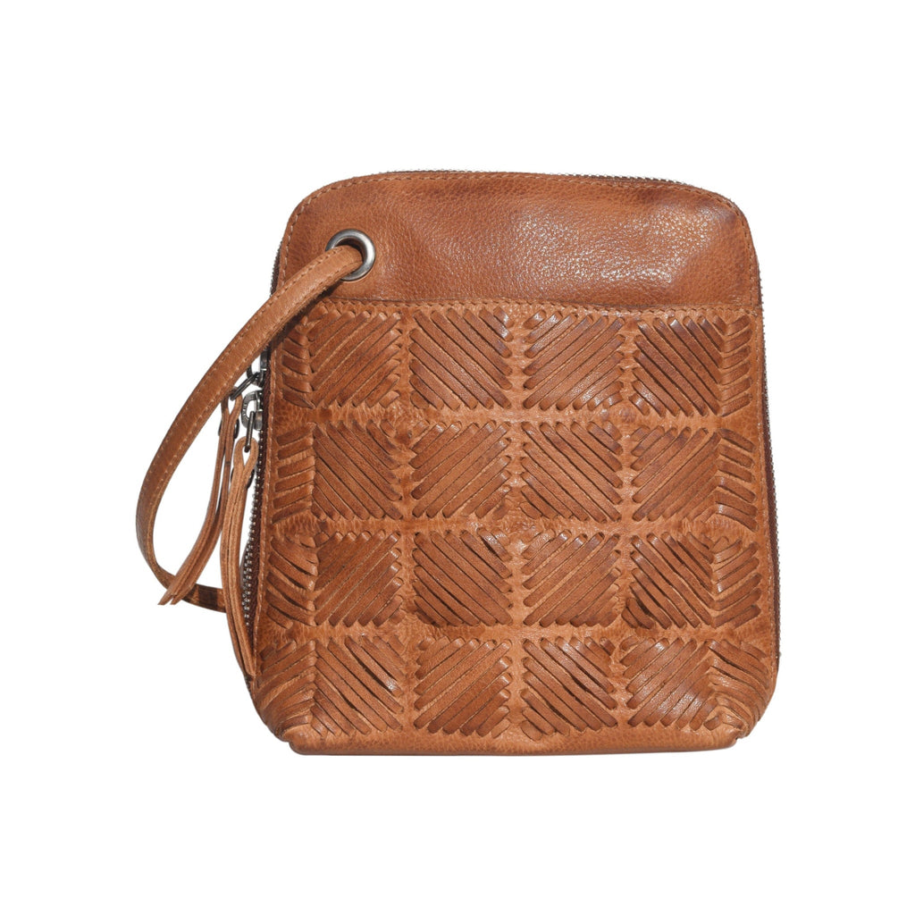 Lotus Leather Crossbody