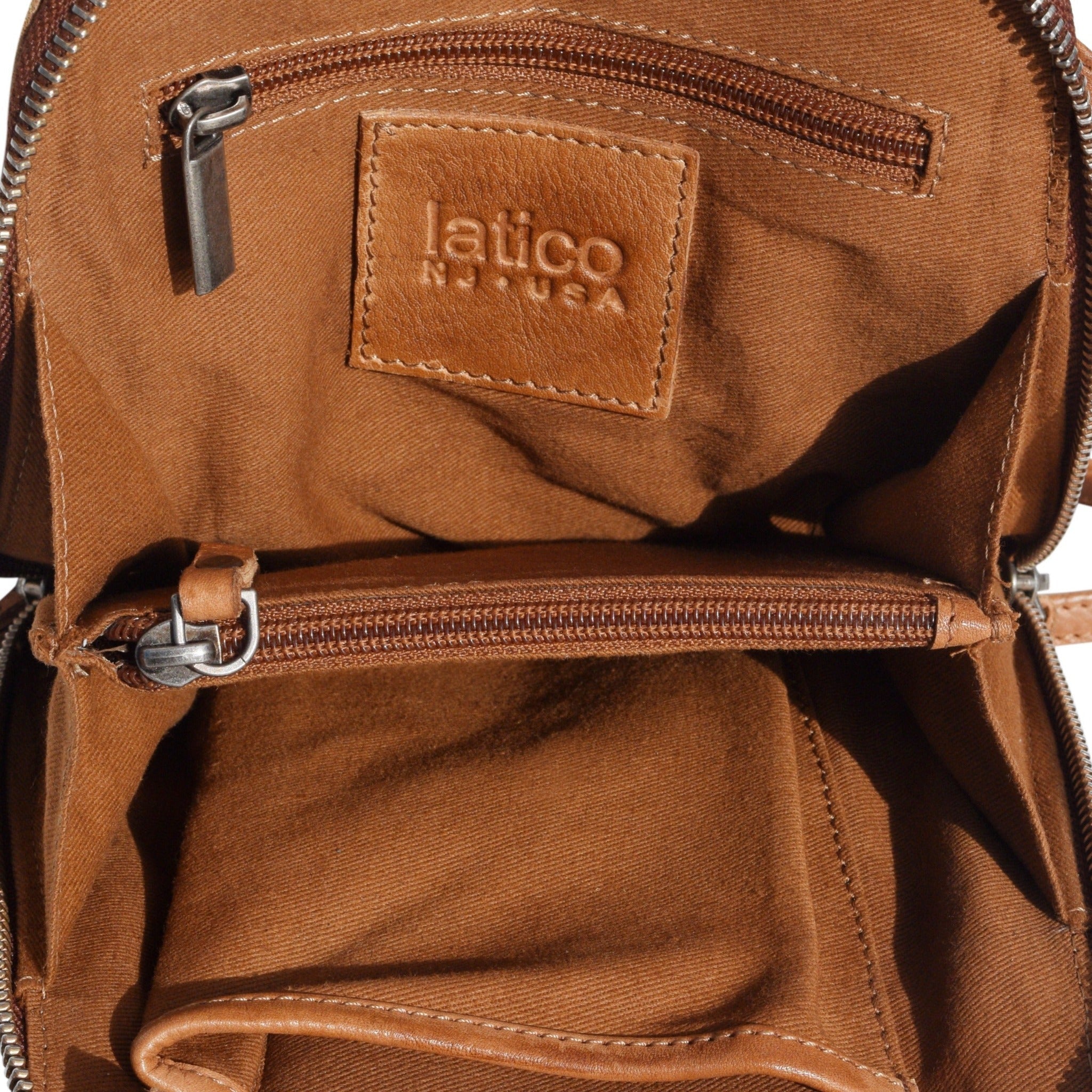 Lotus Leather Crossbody