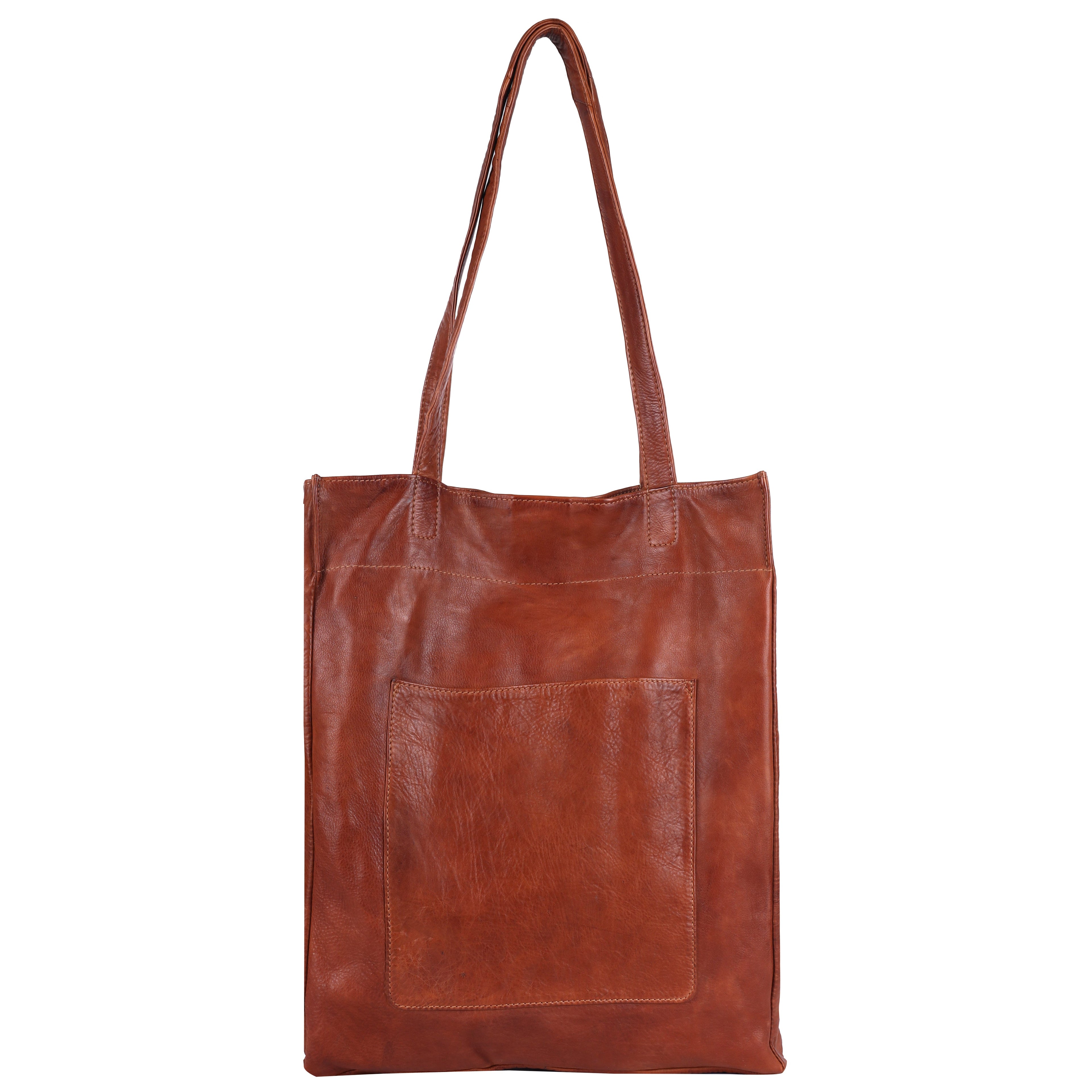 Margie Leather Tote/Shoulder Bag