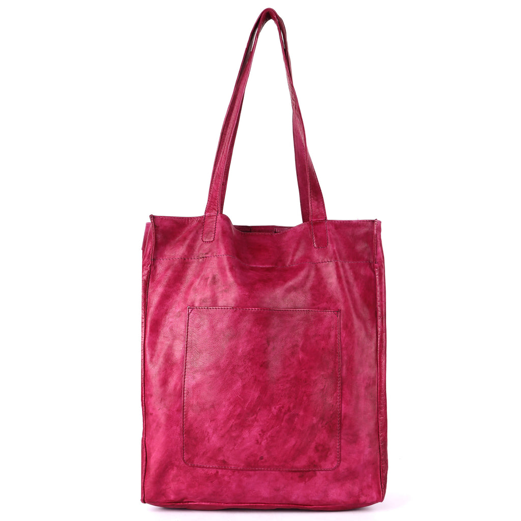Margie Leather Tote/Shoulder Bag