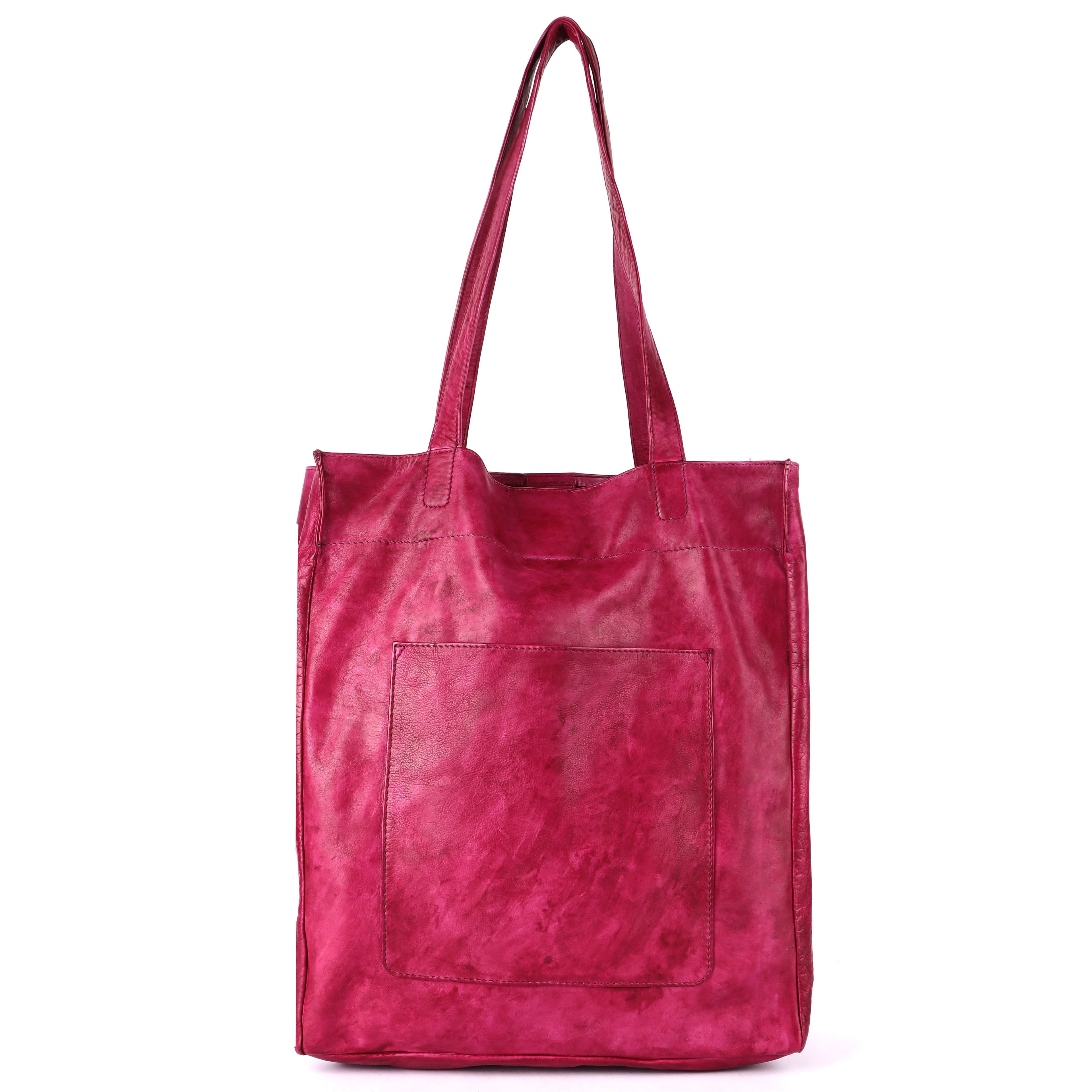 Margie Leather Tote/Shoulder Bag