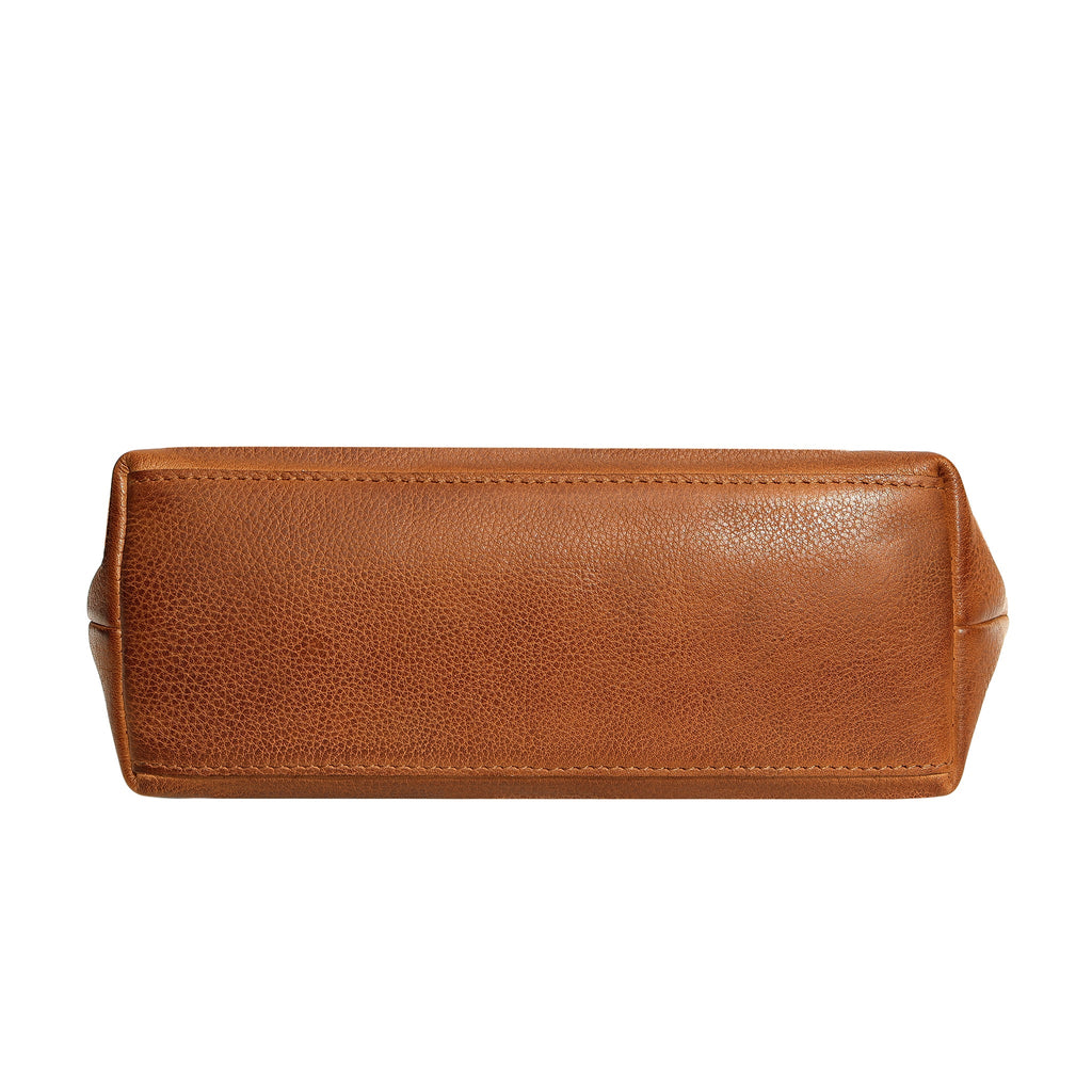 Beck Leather Cosmetic Bag/Travel Kit (Sm)