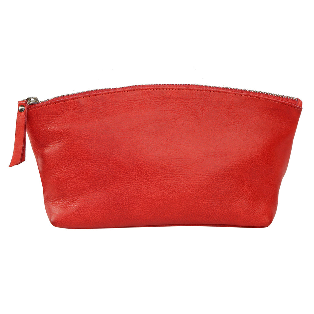 Bondi Leather Cosmetic Bag/Travel Kit (Lg)