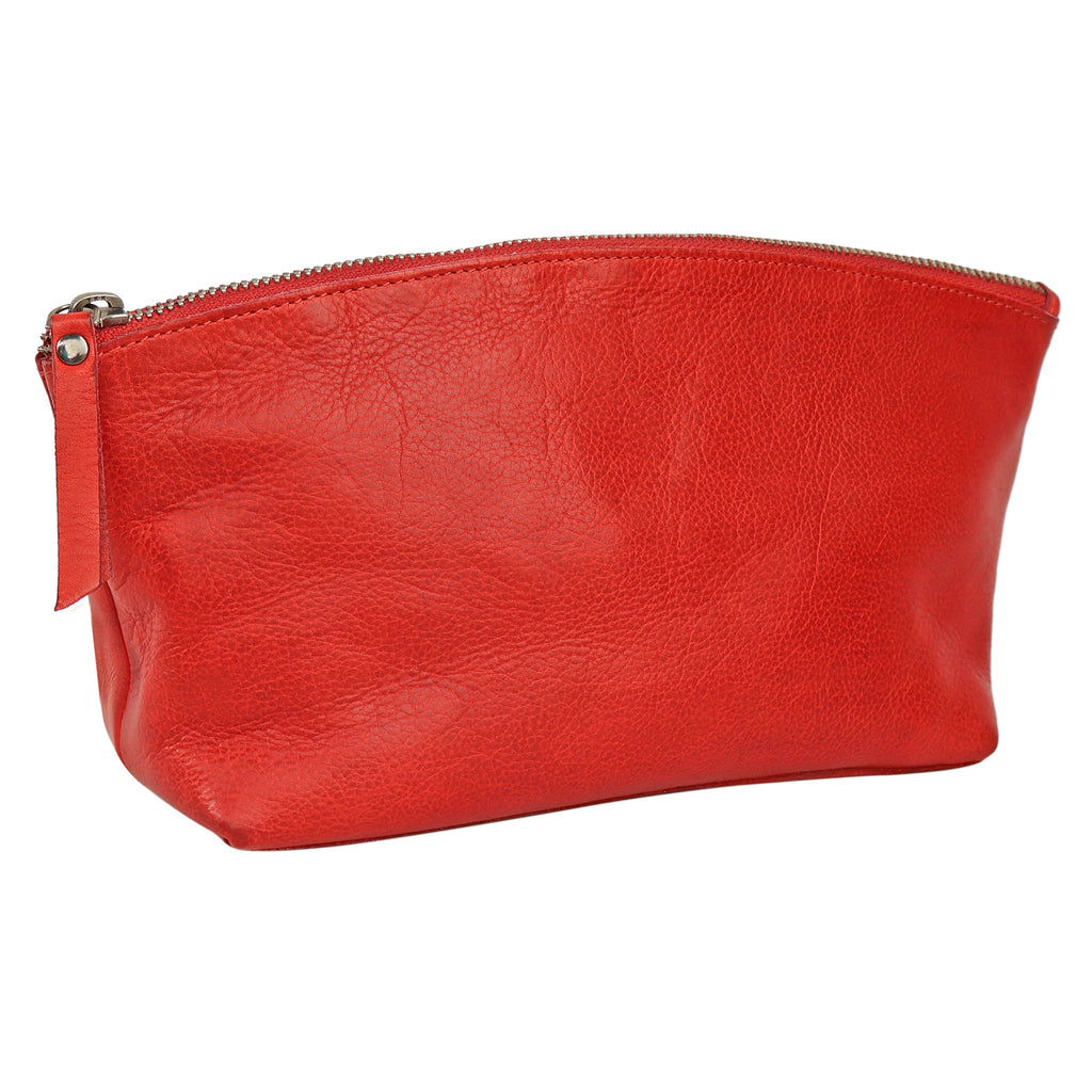 Bondi Leather Cosmetic Bag/Travel Kit (Lg)