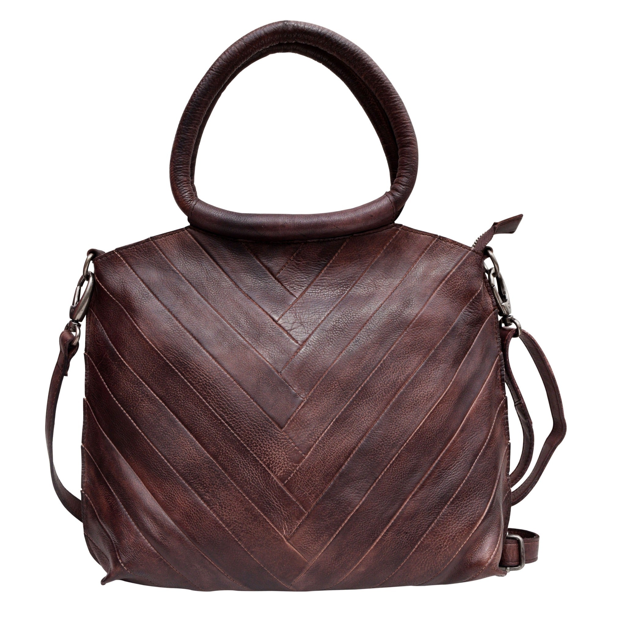 Dalton Leather Tote/Crossbody