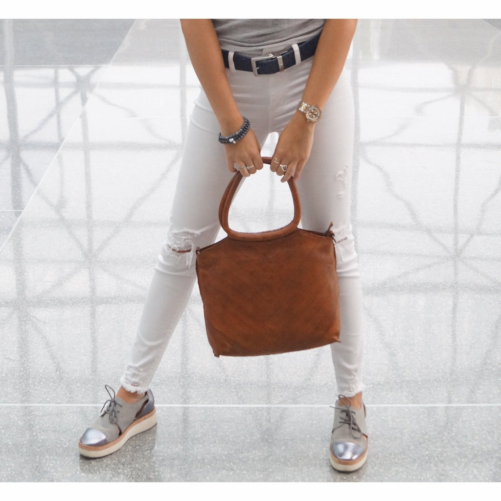 Dalton Leather Tote/Crossbody