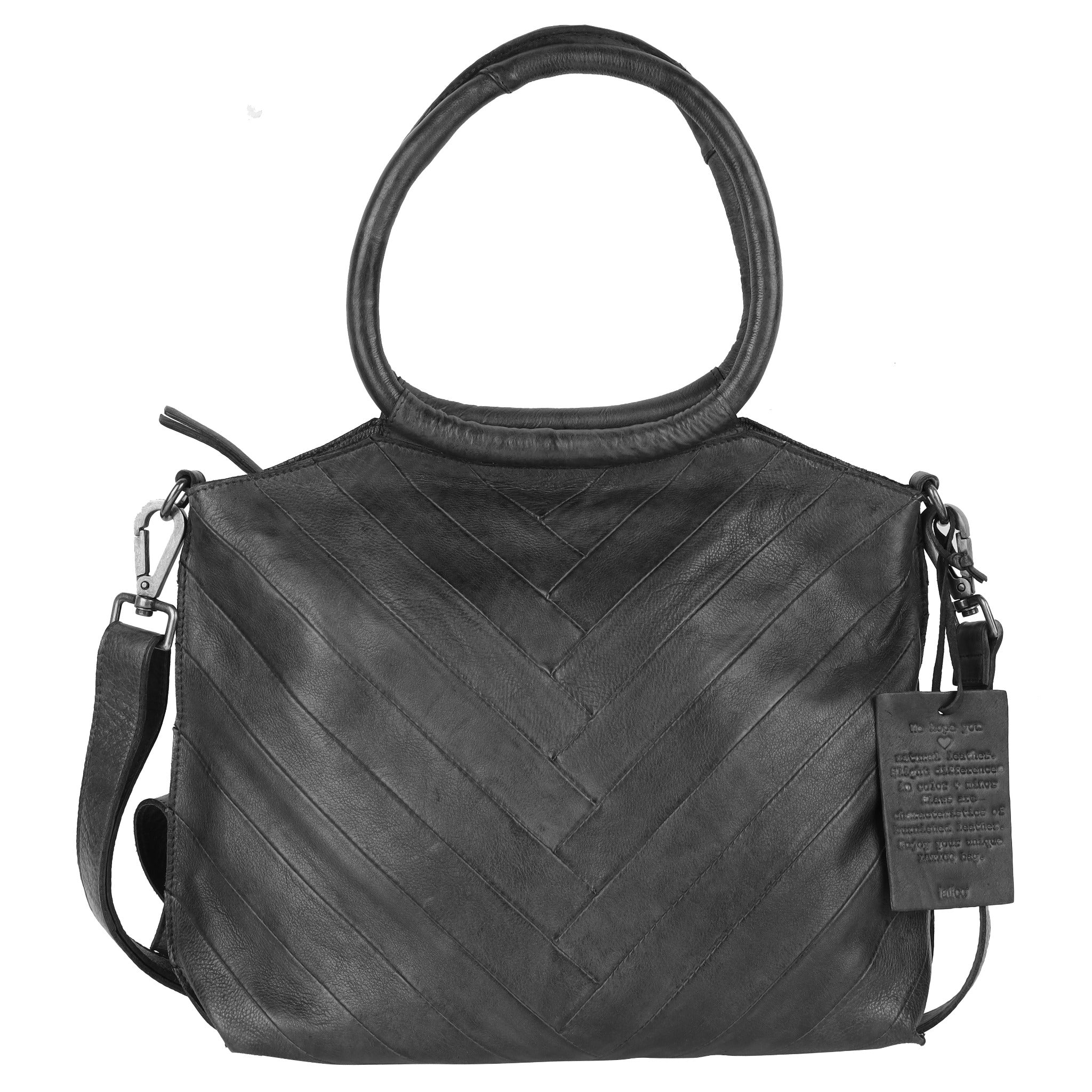 Dalton Leather Tote/Crossbody