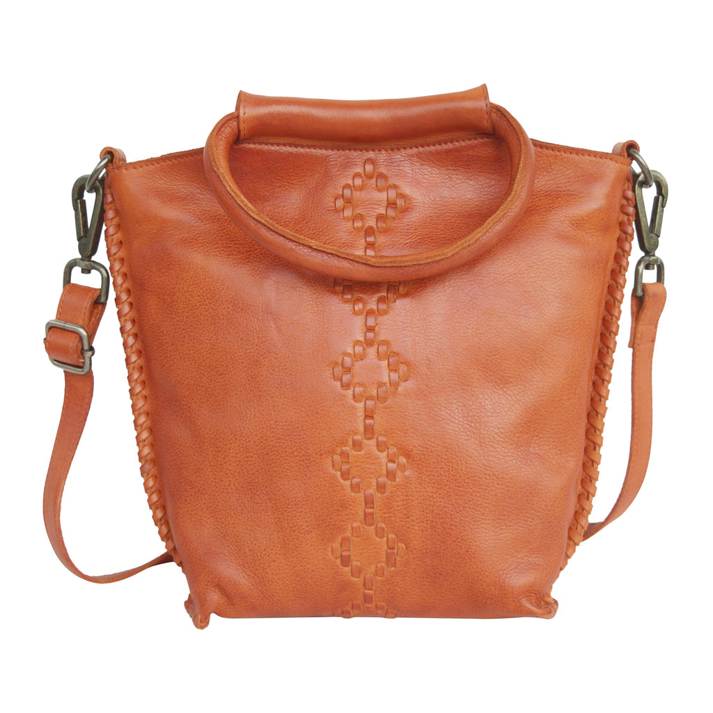 Milano Leather Tote/Crossbody