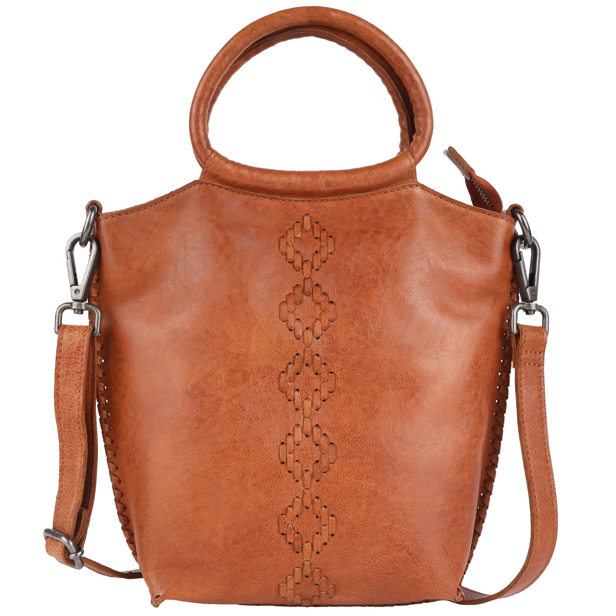 Milano Leather Tote/Crossbody