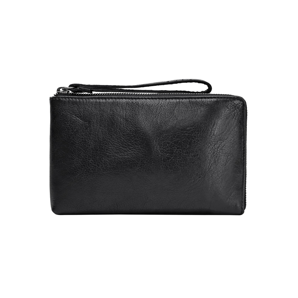 Muse Leather Wristlet