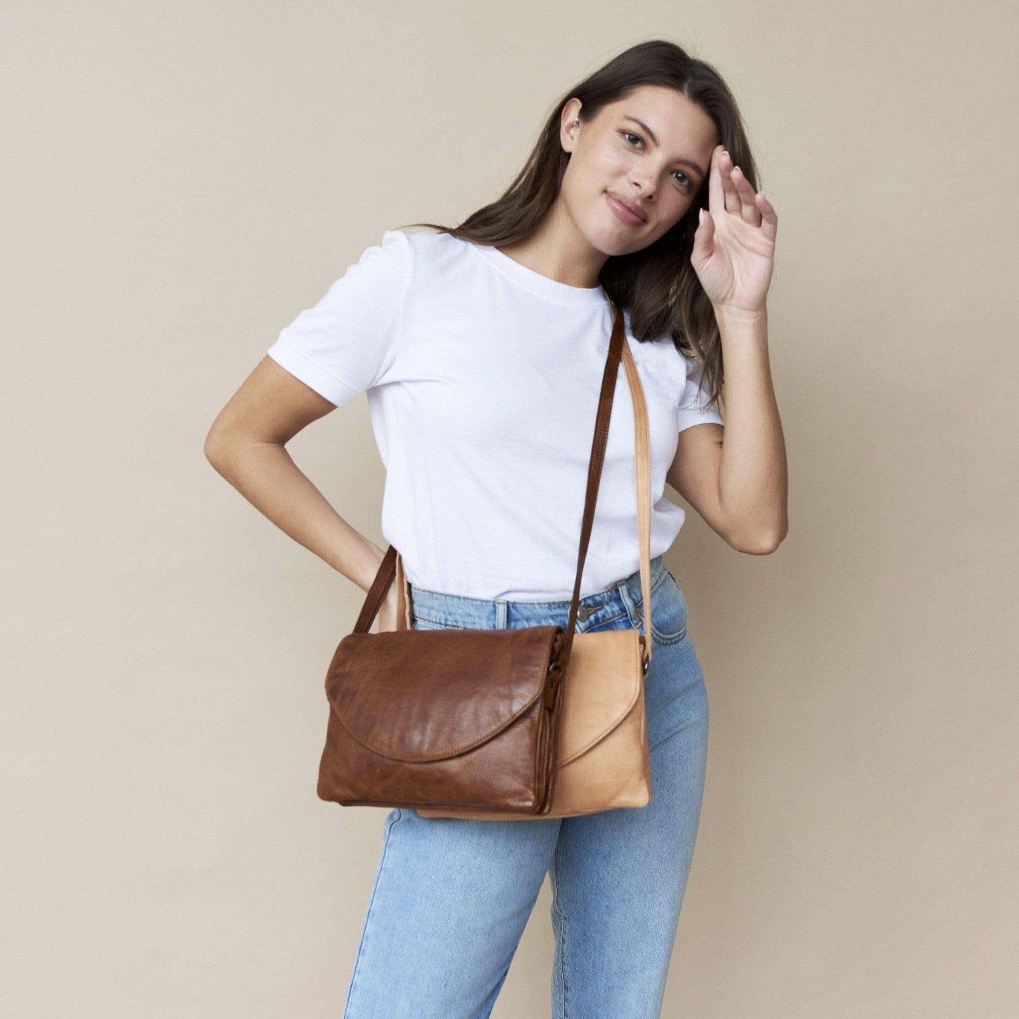 Marcus Leather Crossbody