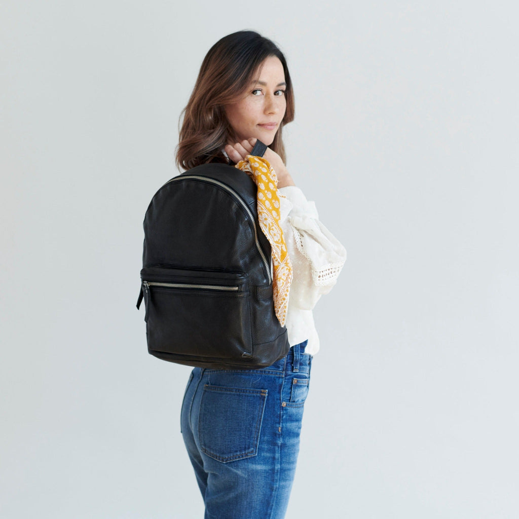 Baxter Leather Backpack/Crossbody