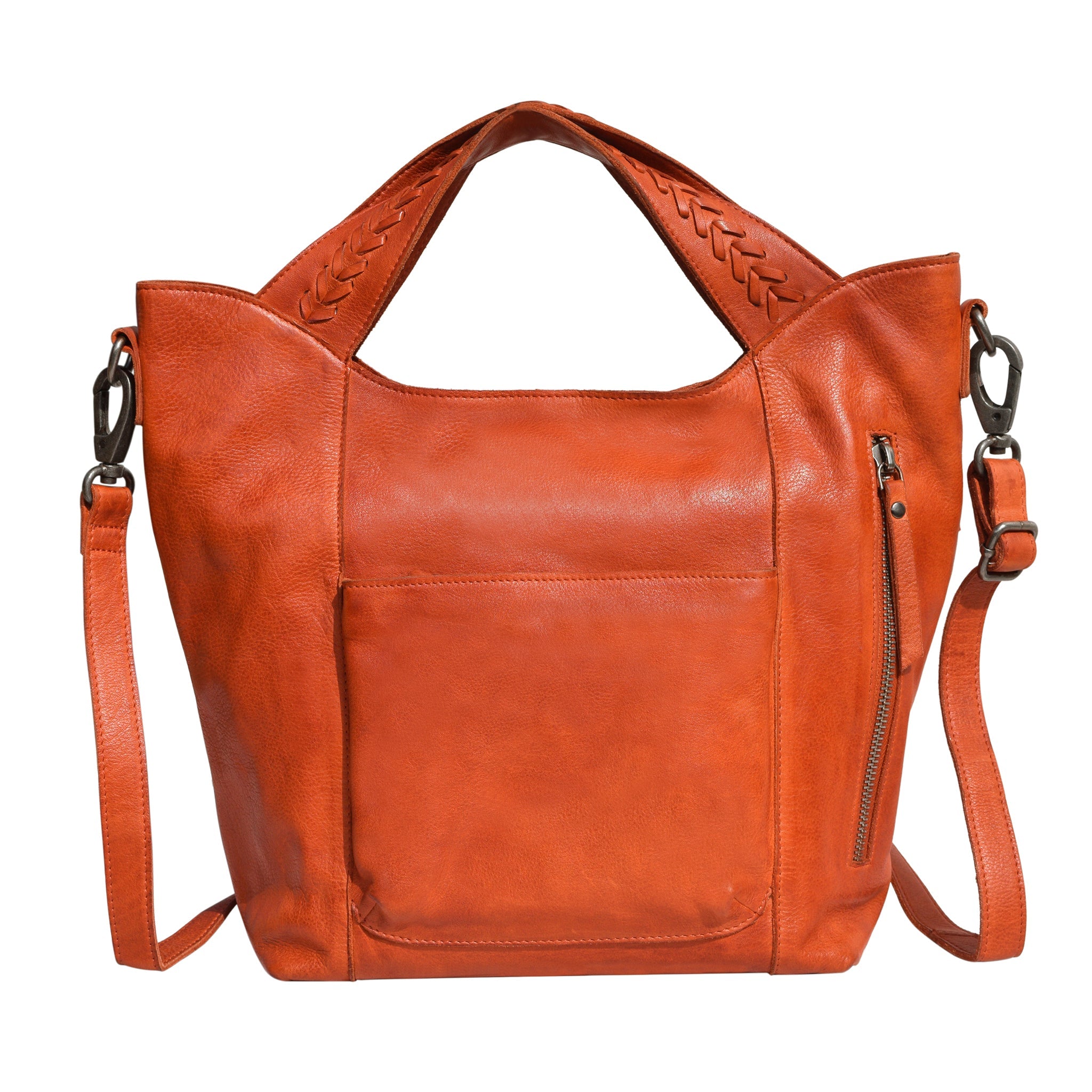 Mason Leather Tote/Crossbody