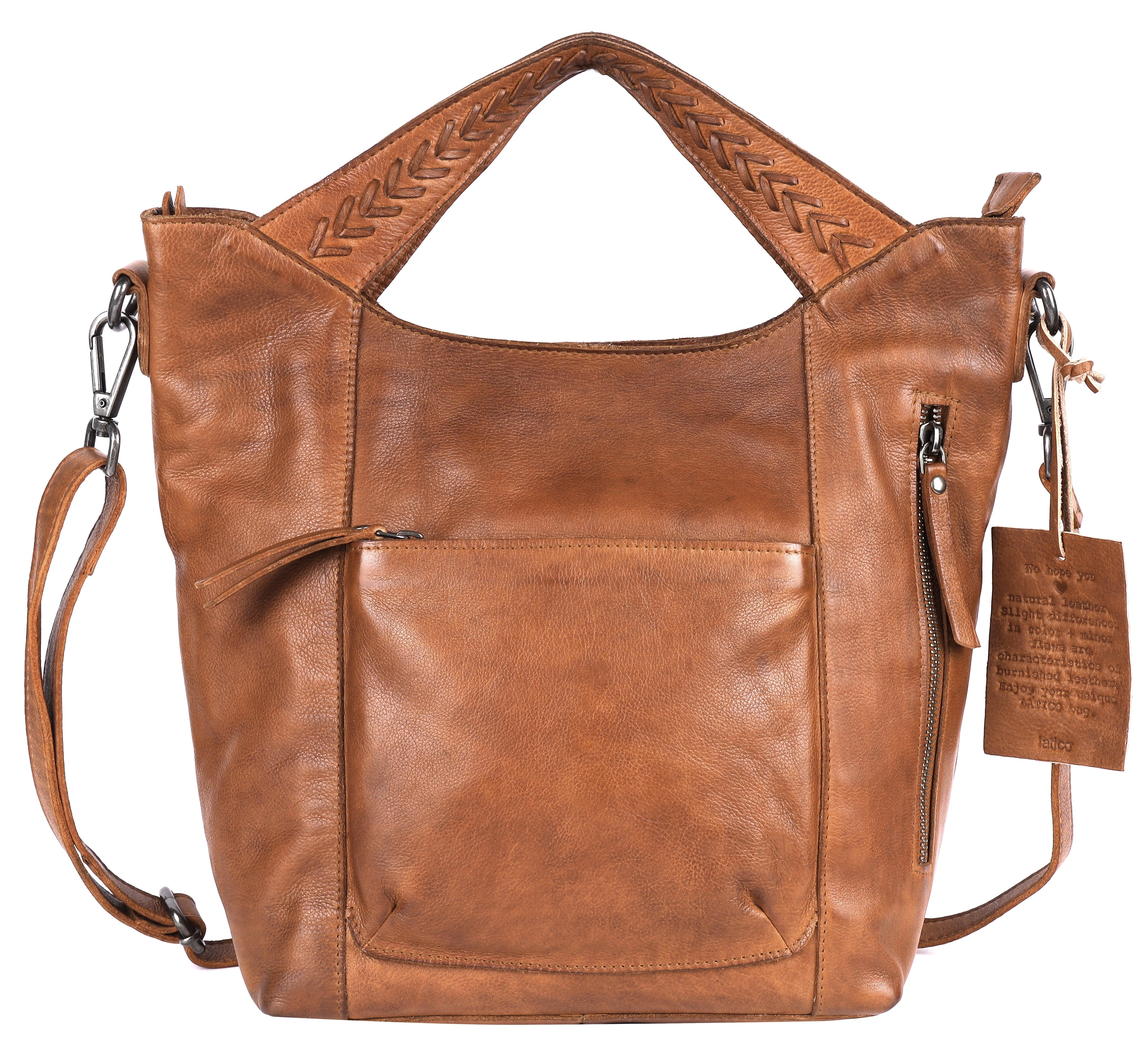 Mason Leather Tote/Crossbody