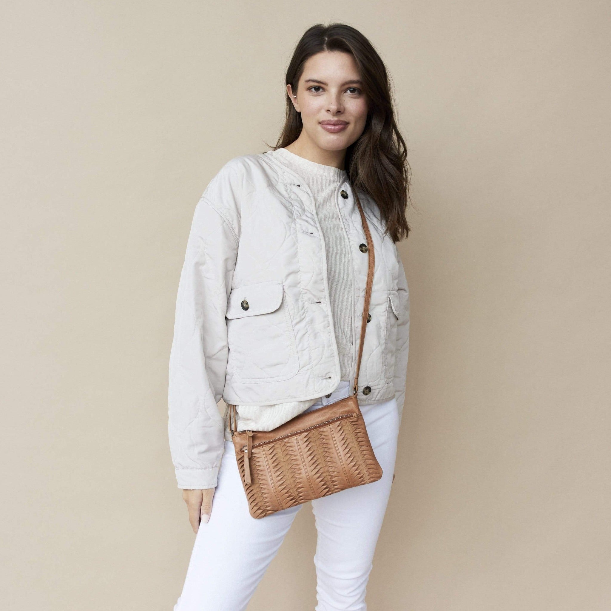 Lee Leather Crossbody