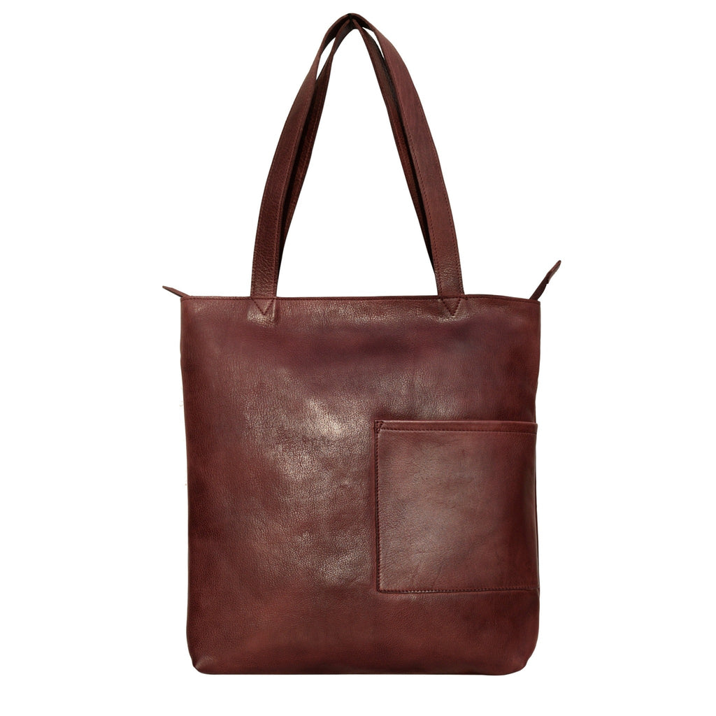 Leon Leather Tote/Shoulder Bag
