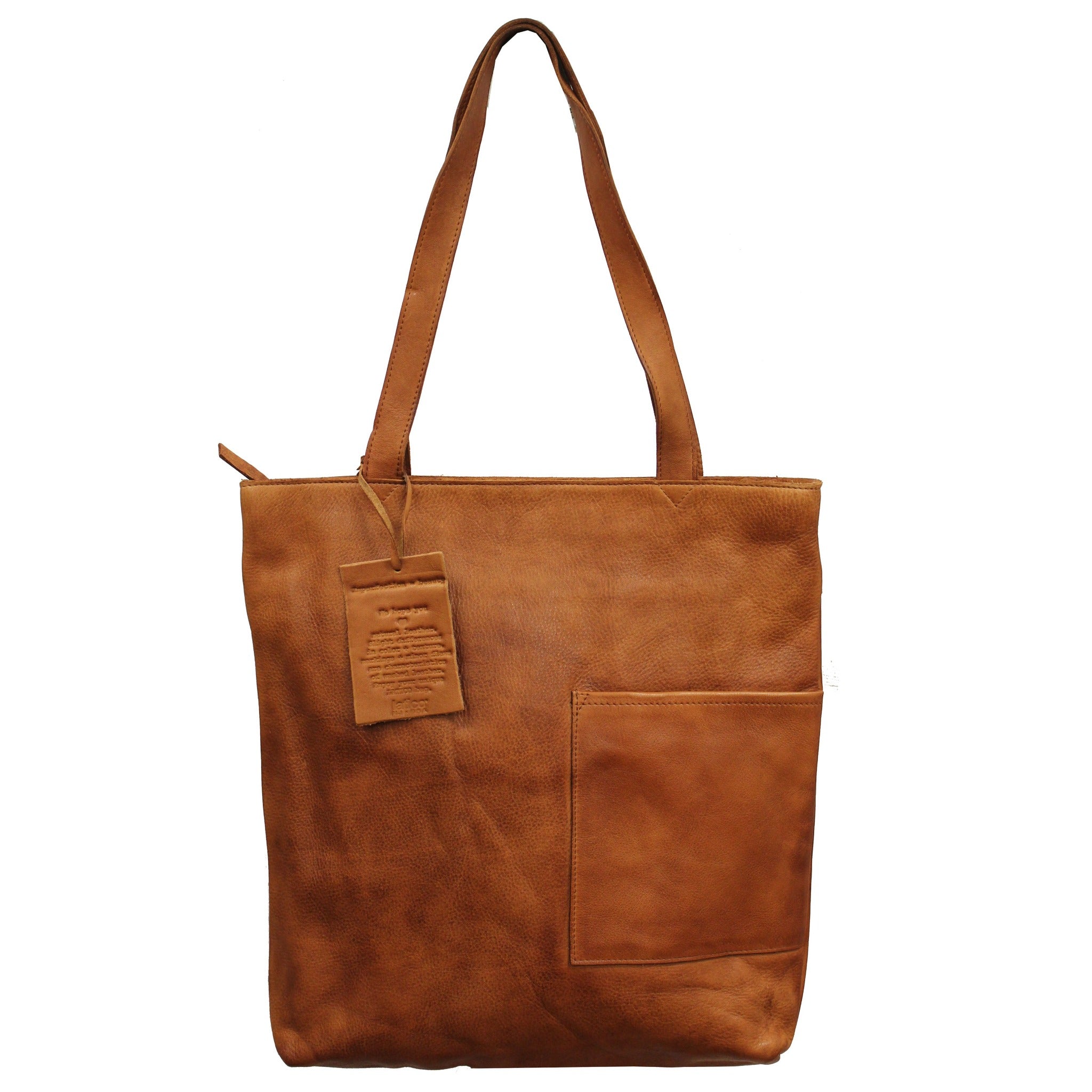 Leon Leather Tote/Shoulder Bag