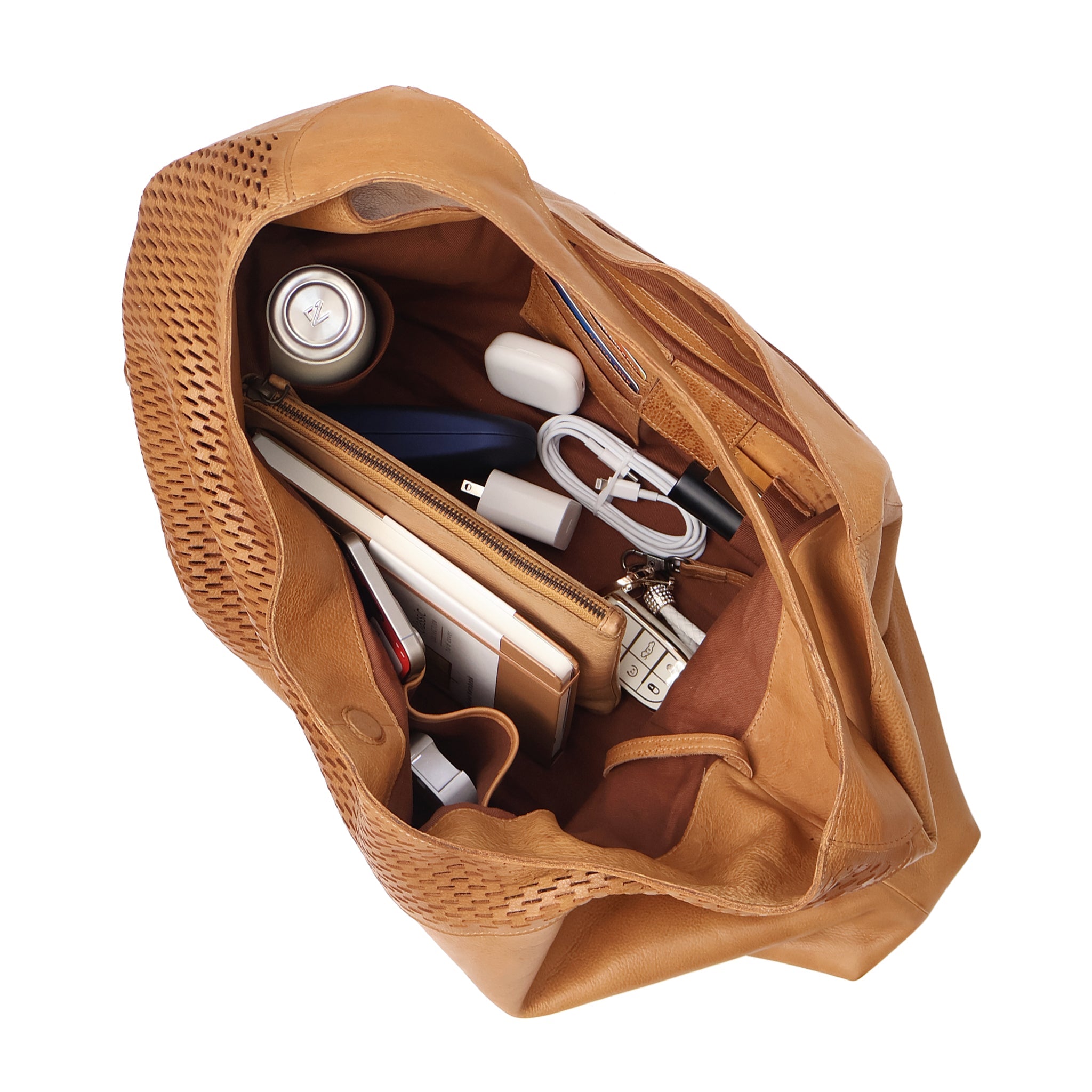 Lindsey Laser Tote/Shoulder Bag