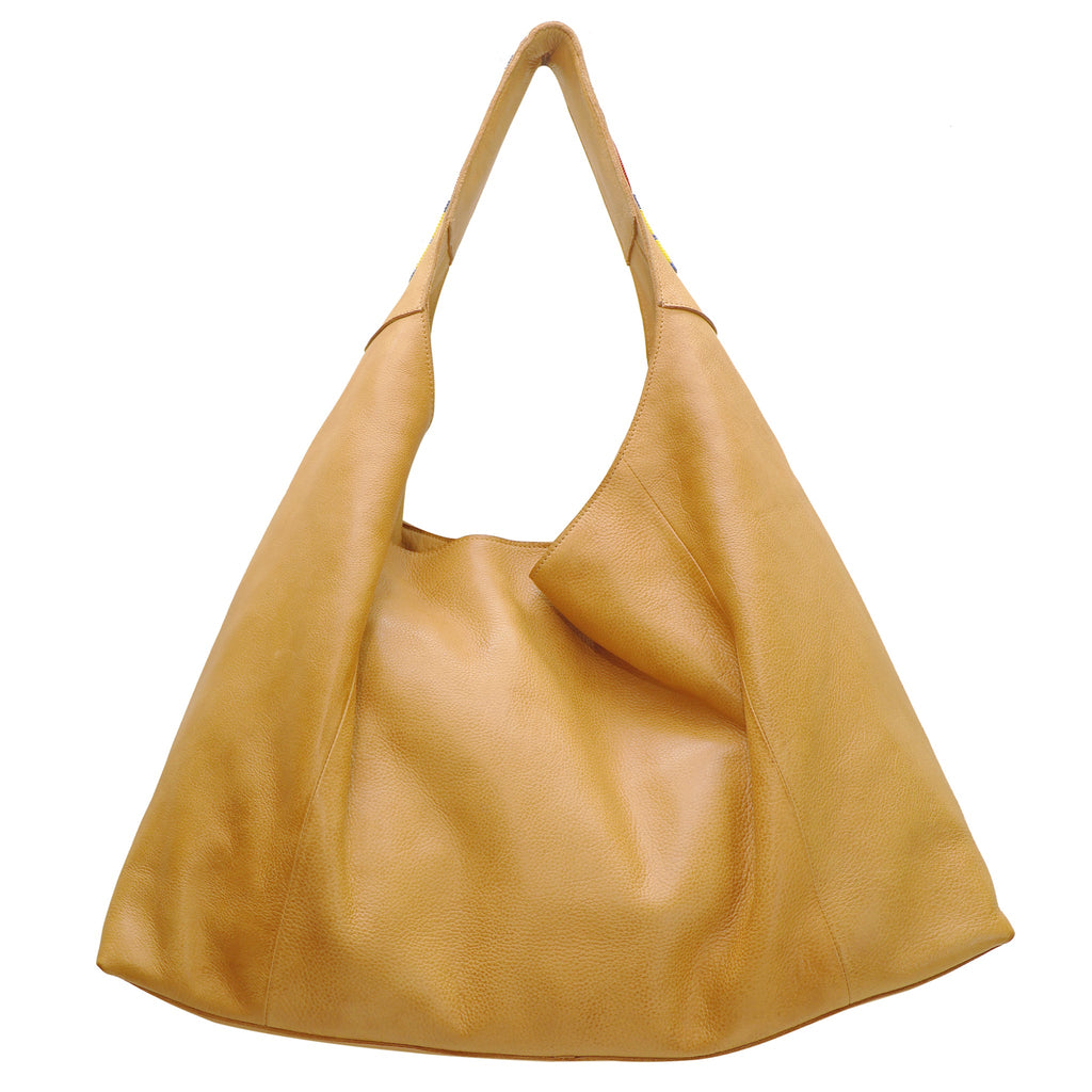 Lindsey Beaded Tote/Shoulder Bag