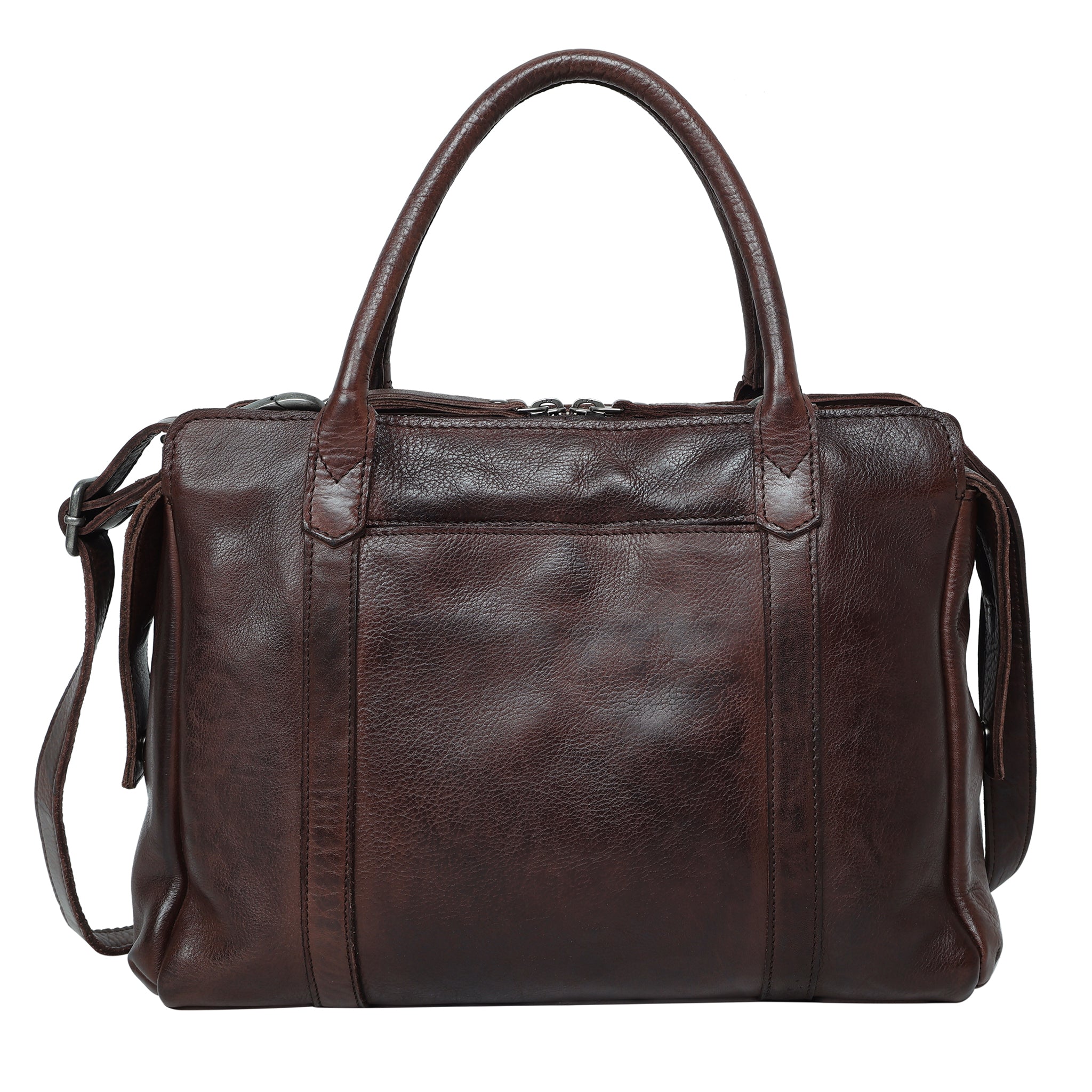 James Leather Crossbody