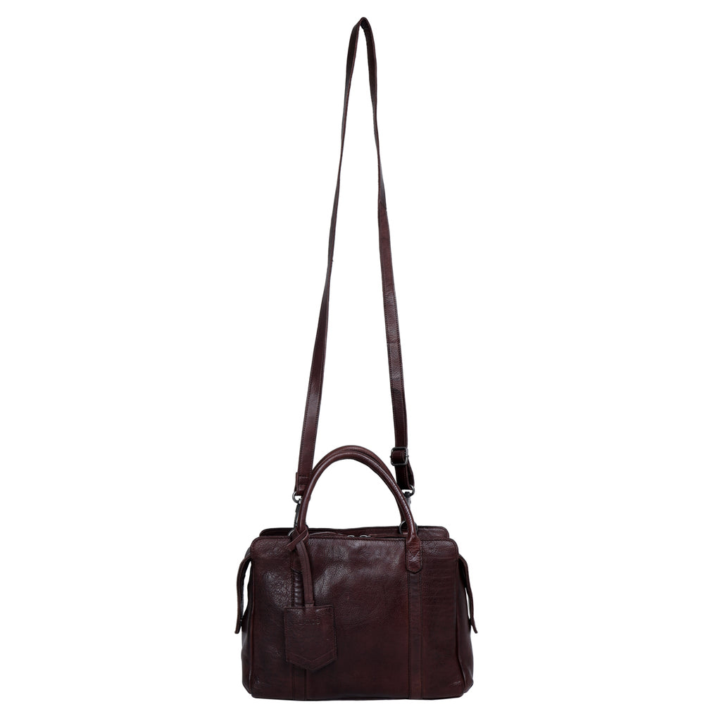 James Leather Crossbody