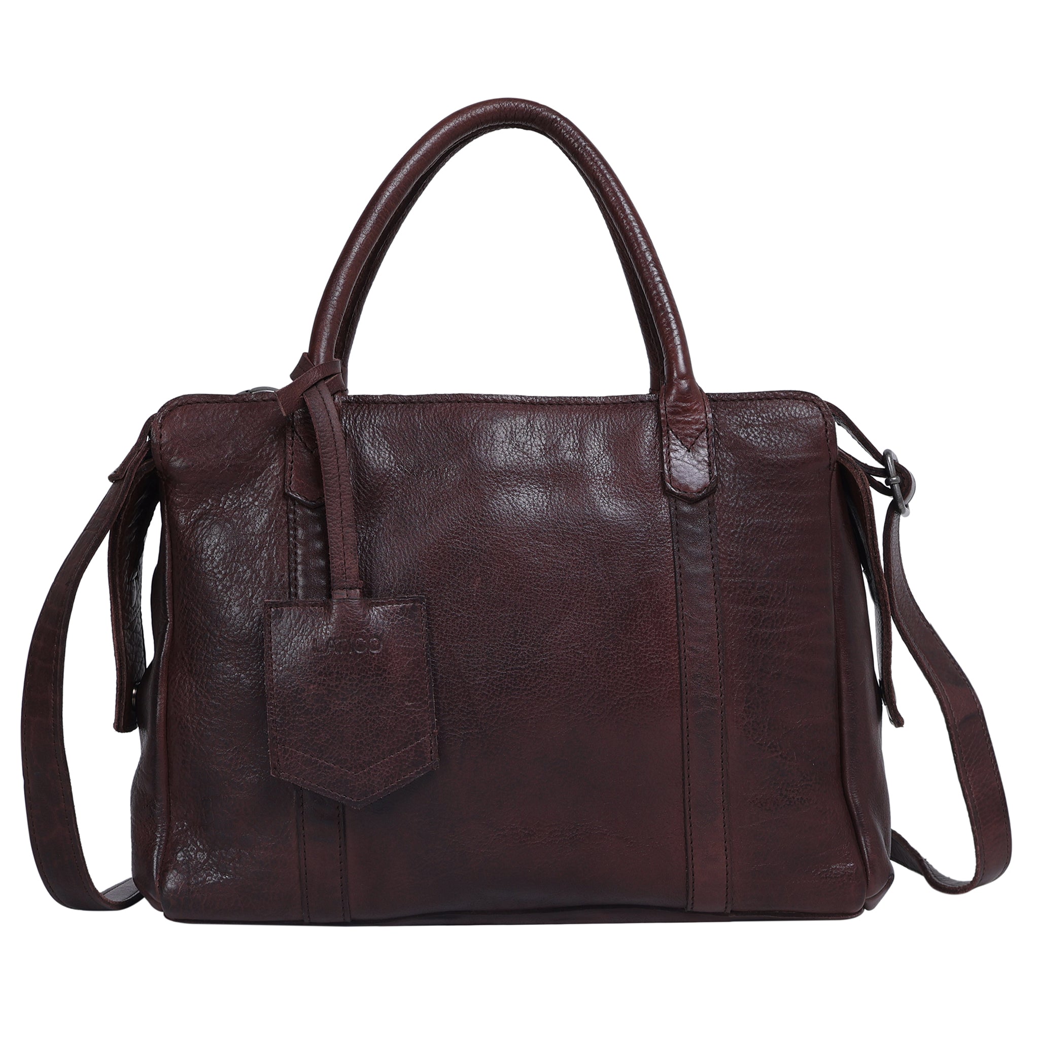 James Leather Crossbody