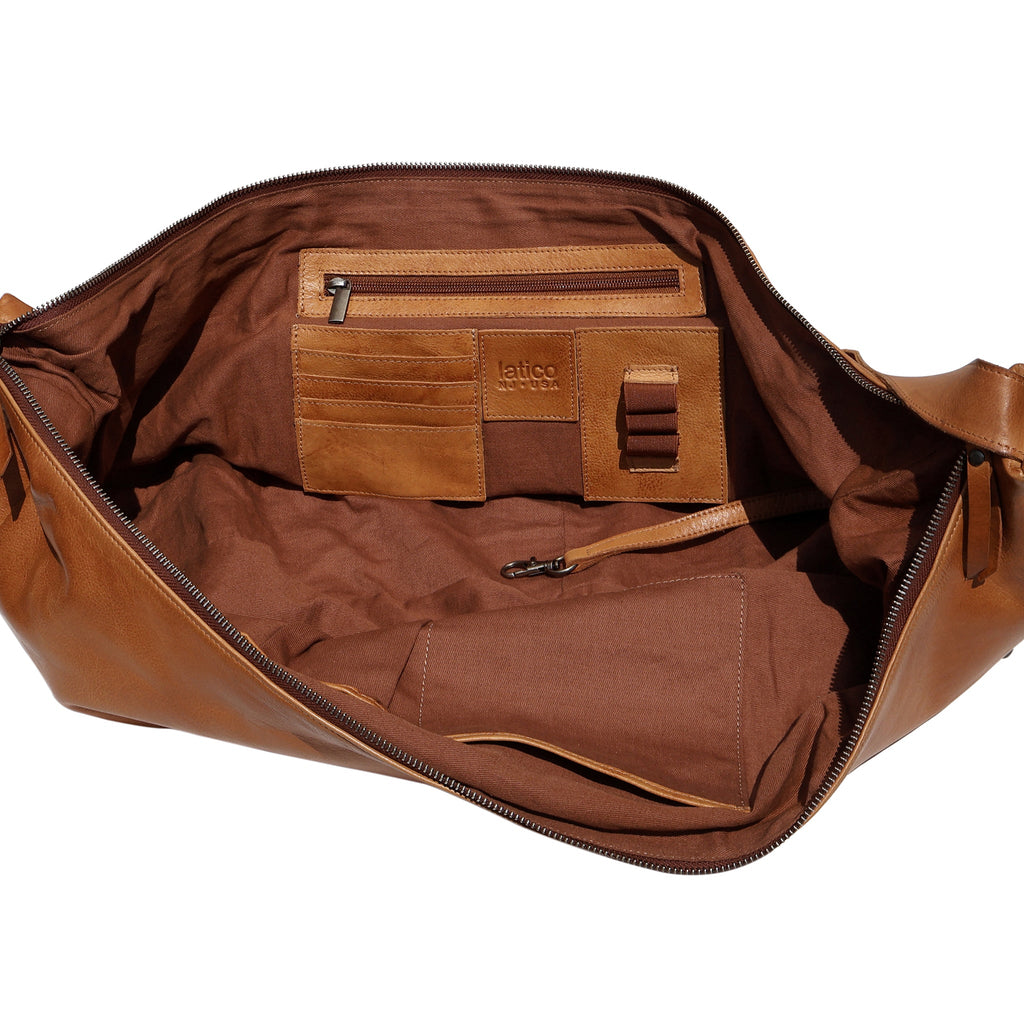 Cabo Oversized Leather Sling Bag