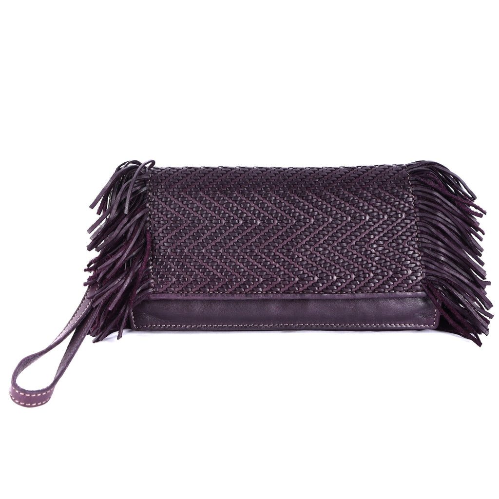 Glory Leather Clutch