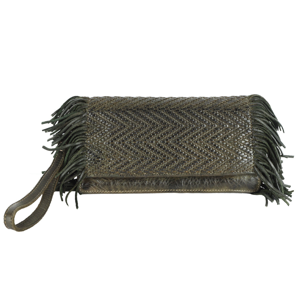 Glory Leather Clutch