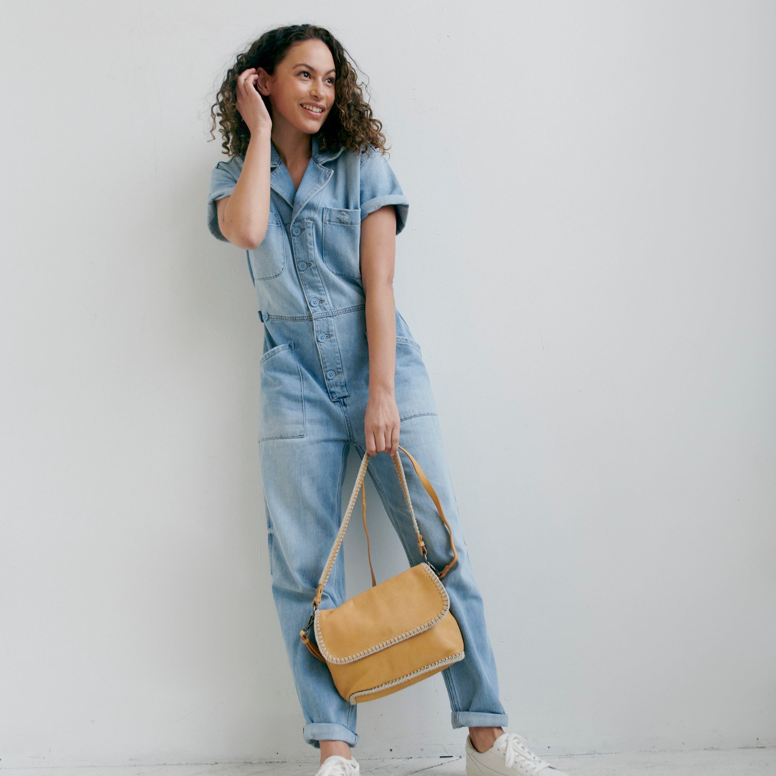 Ambrose Leather Shoulder Bag/Crossbody Bag