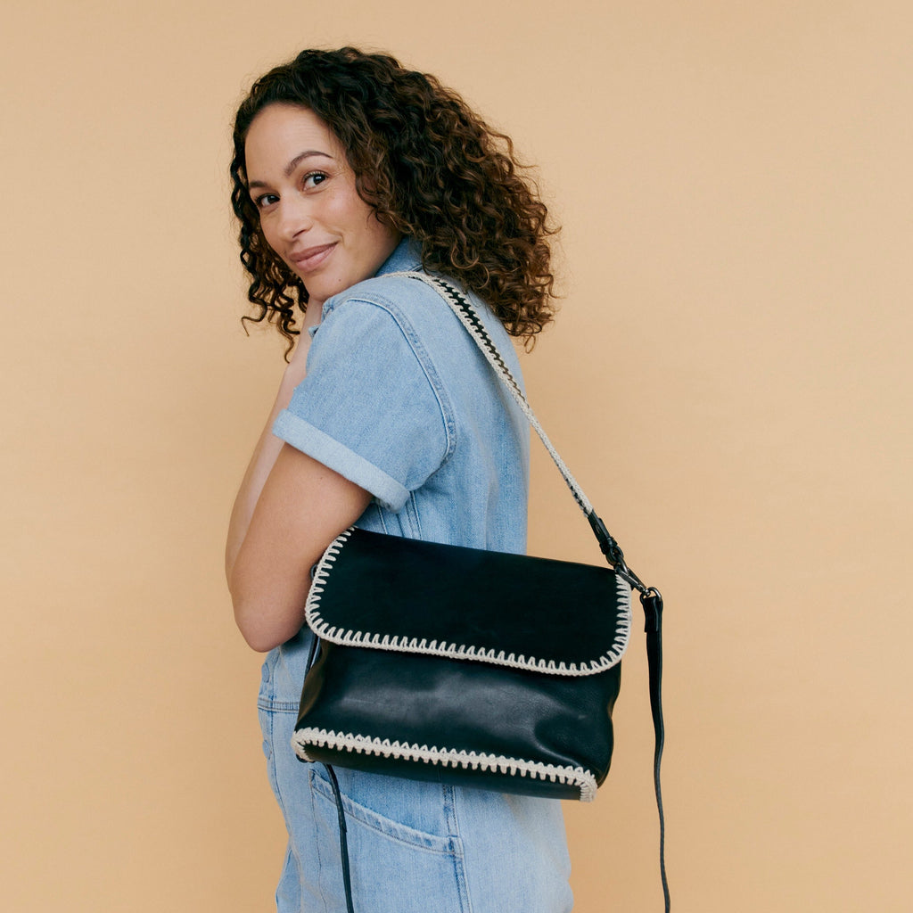 Ambrose Leather Shoulder Bag/Crossbody Bag