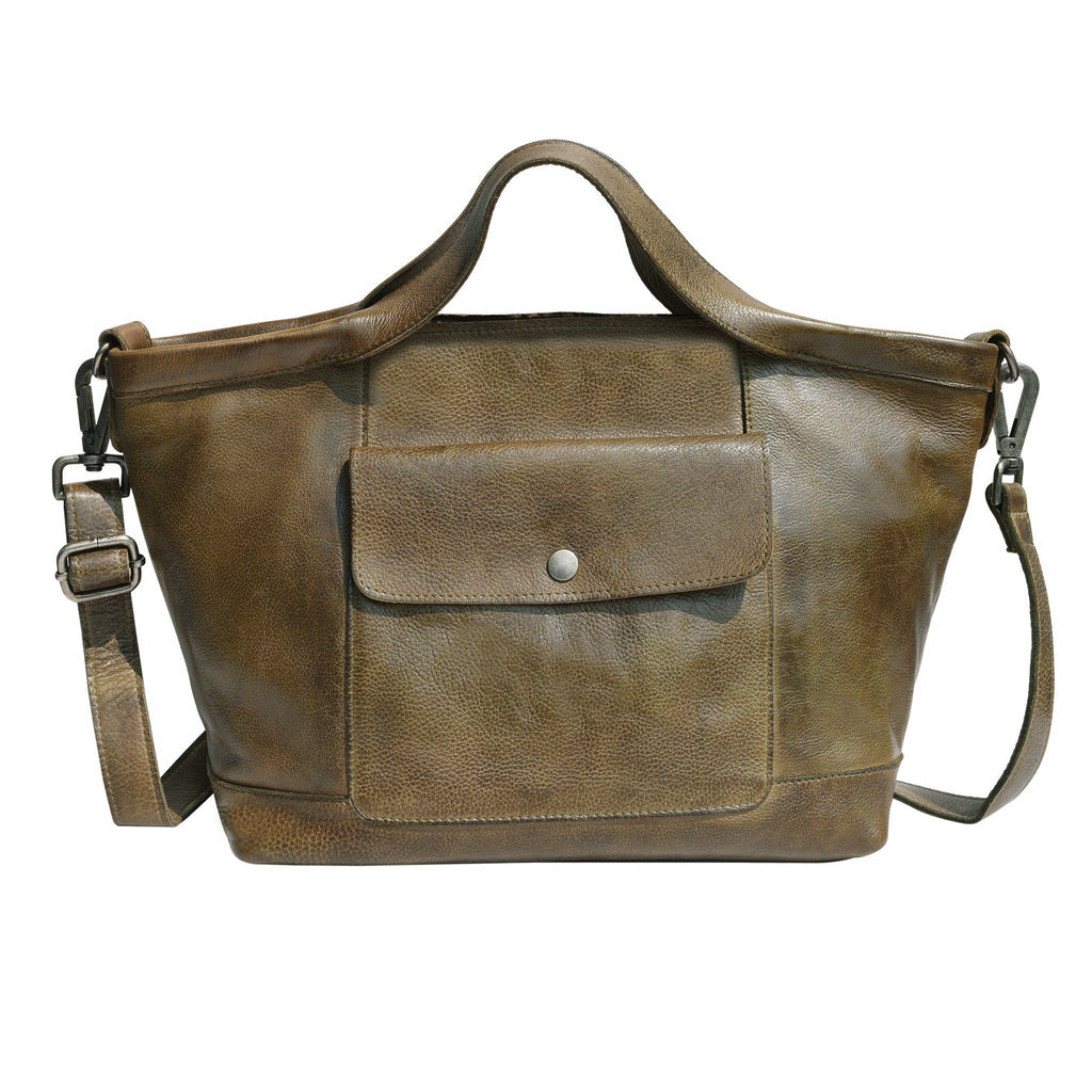 Claire Leather Tote/Crossbody
