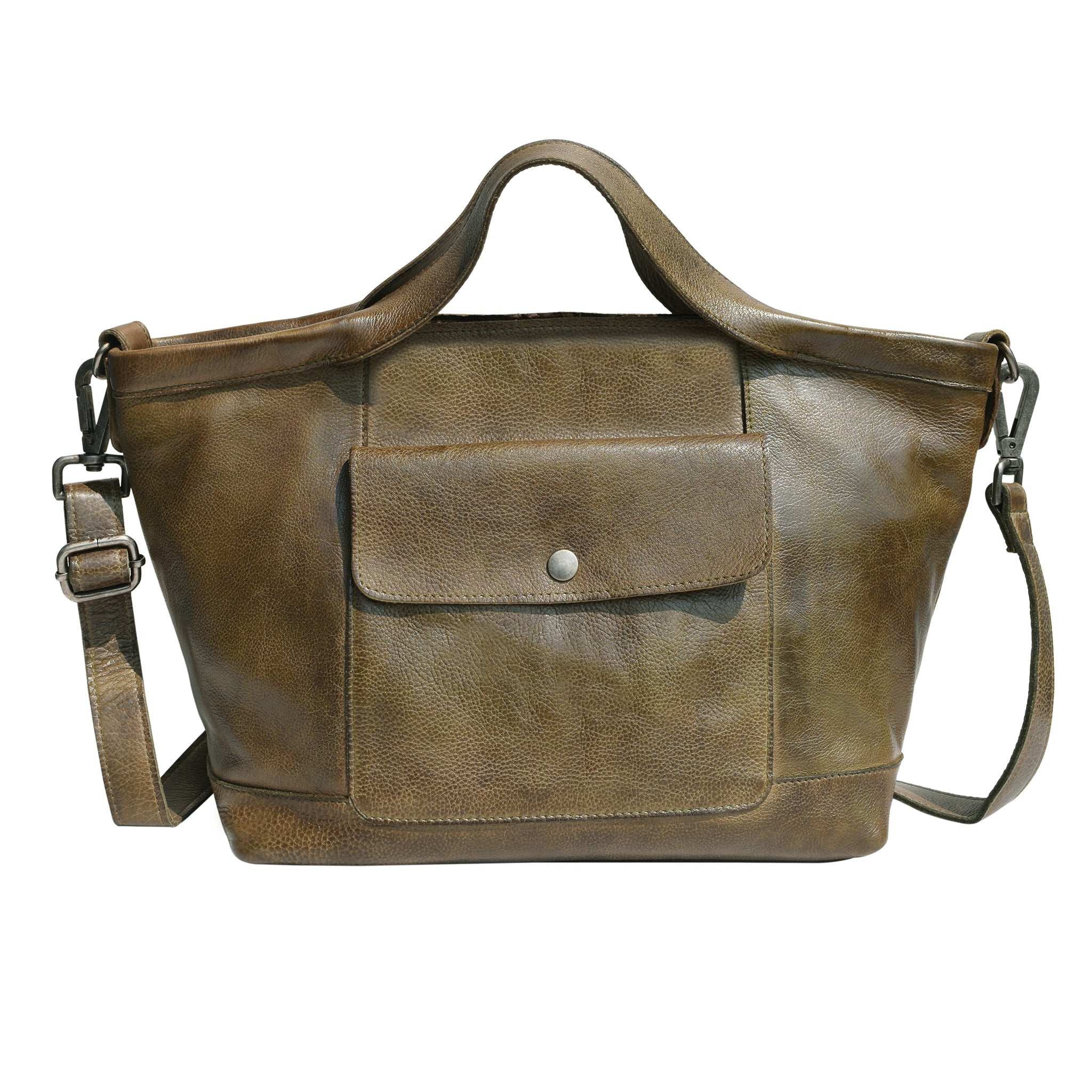 Claire Leather Tote/Crossbody